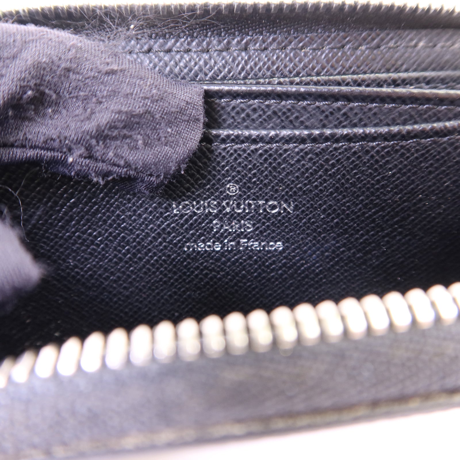 LOUIS VUITTON Damier Graphite Card Case銀扣卡片套