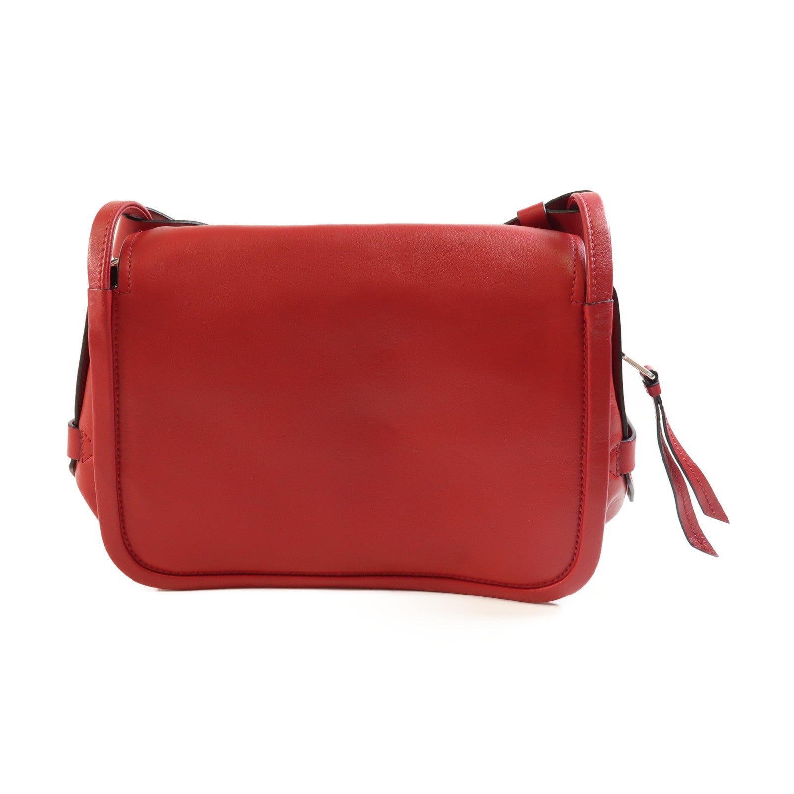 PRADA 牛皮皮革Etiquette Bag金扣肩背袋