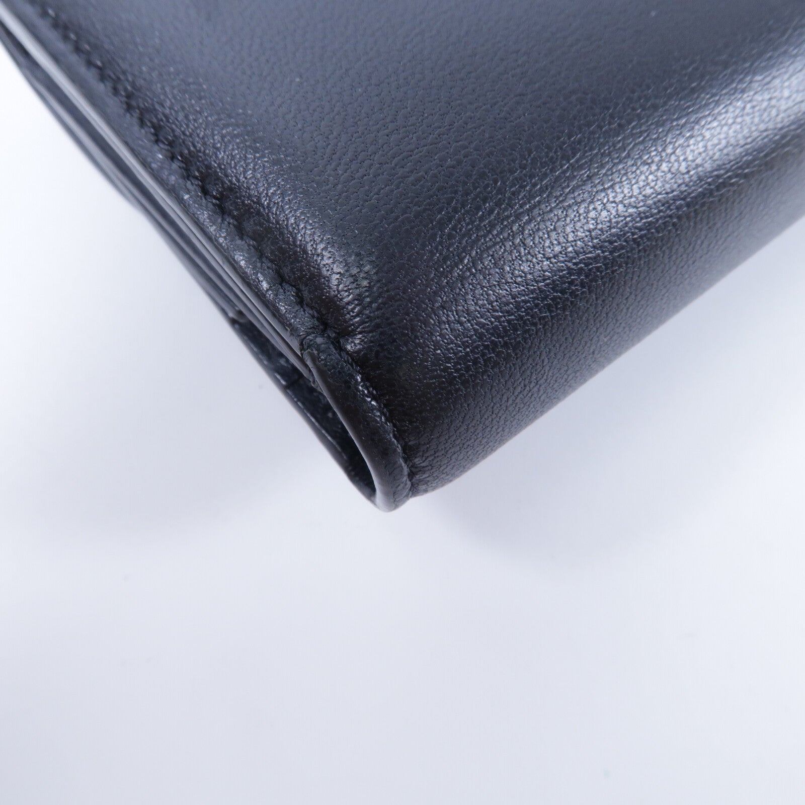 CELINE 羊皮皮革Small Flap Wallet銀包
