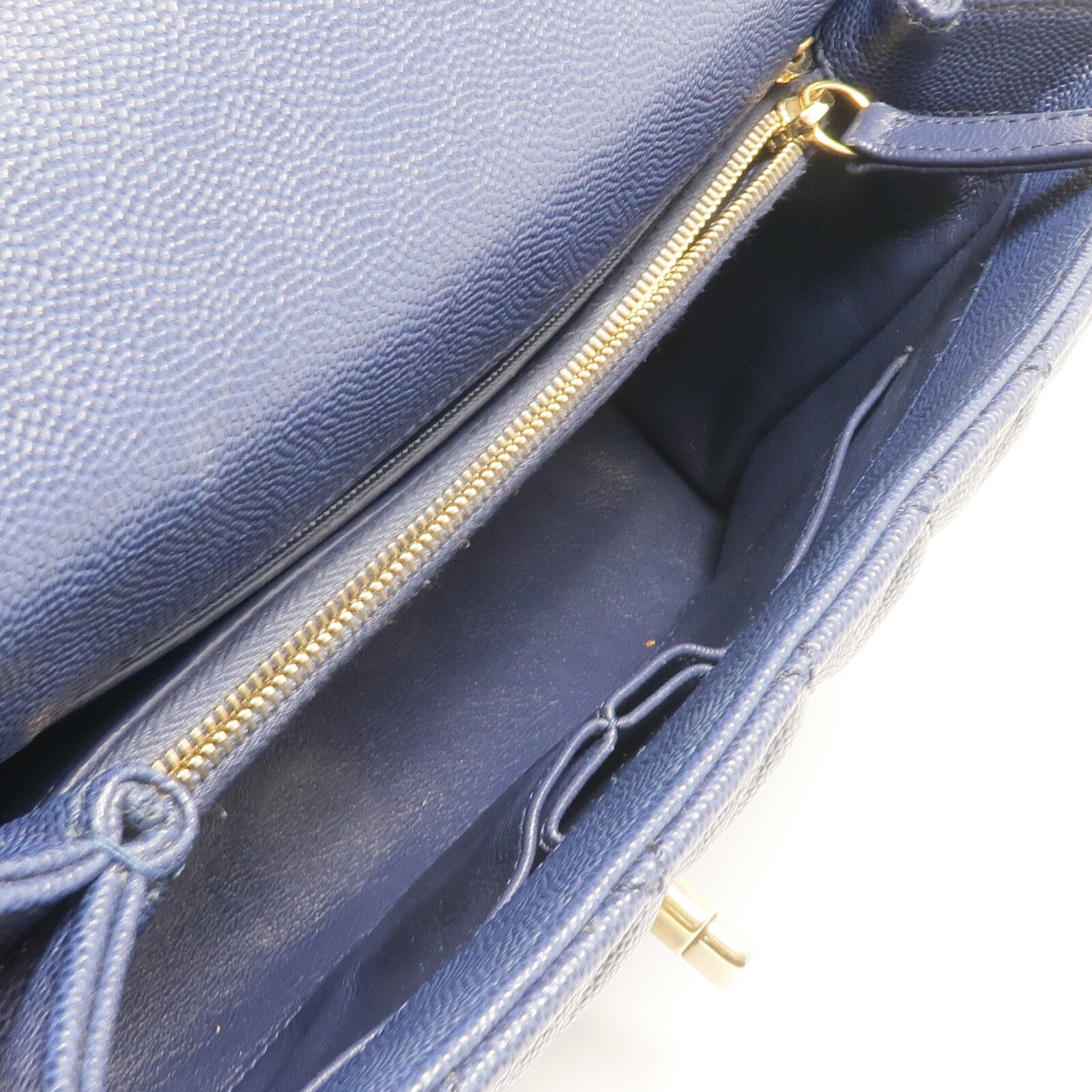 CHANEL 蜥蝪/牛皮皮革Coco Handle Medium金扣手挽肩背兩用袋