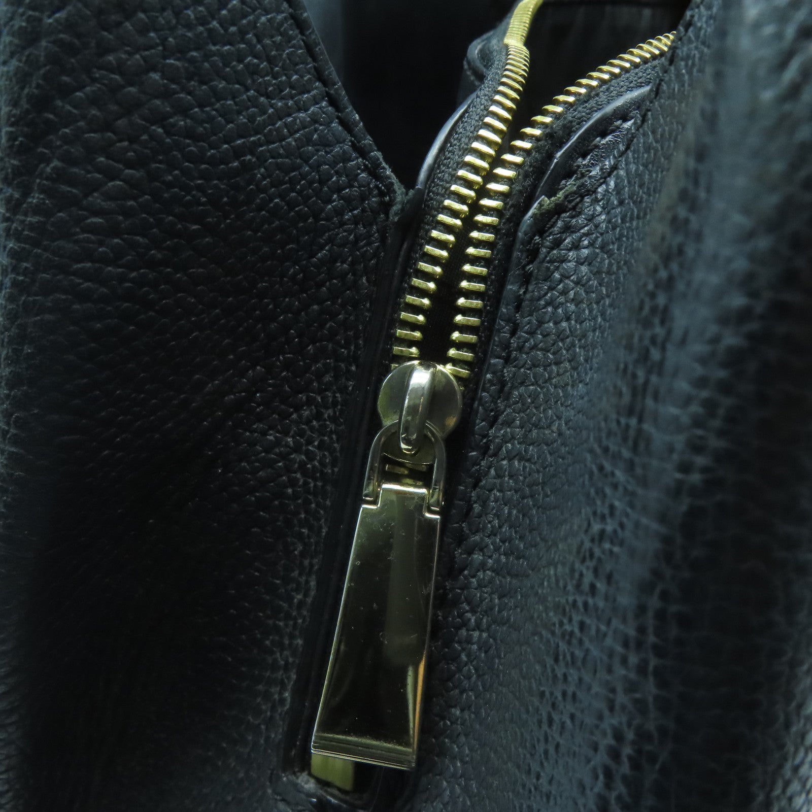 Michael Kors 【激減優惠】牛皮皮革Tote Bag金扣肩背袋黑色