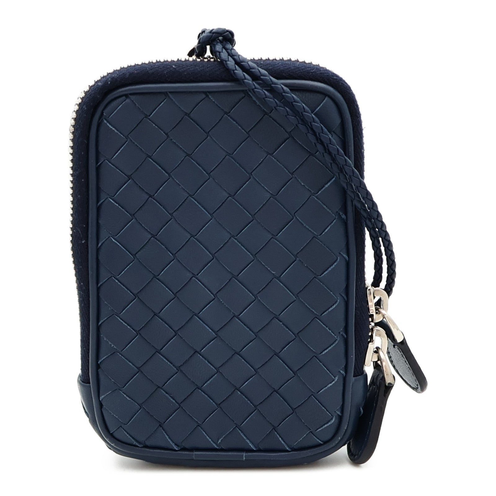 BOTTEGA VENETA 羊皮皮革Zip Strap Pouch小袋