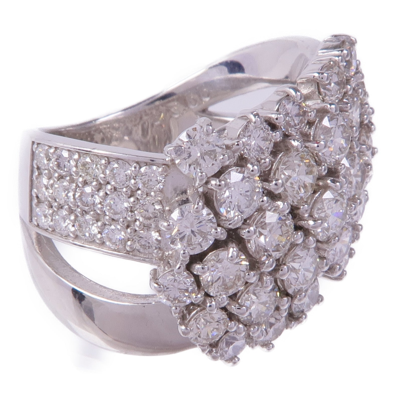 JEWELRY 【激減優惠】PT900鉑金Diamond Ring鑽石戒指US#6