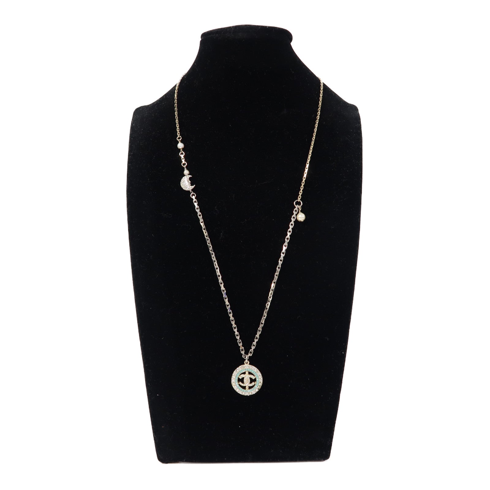 CHANEL 【激減優惠】金屬Necklace項鍊銀色