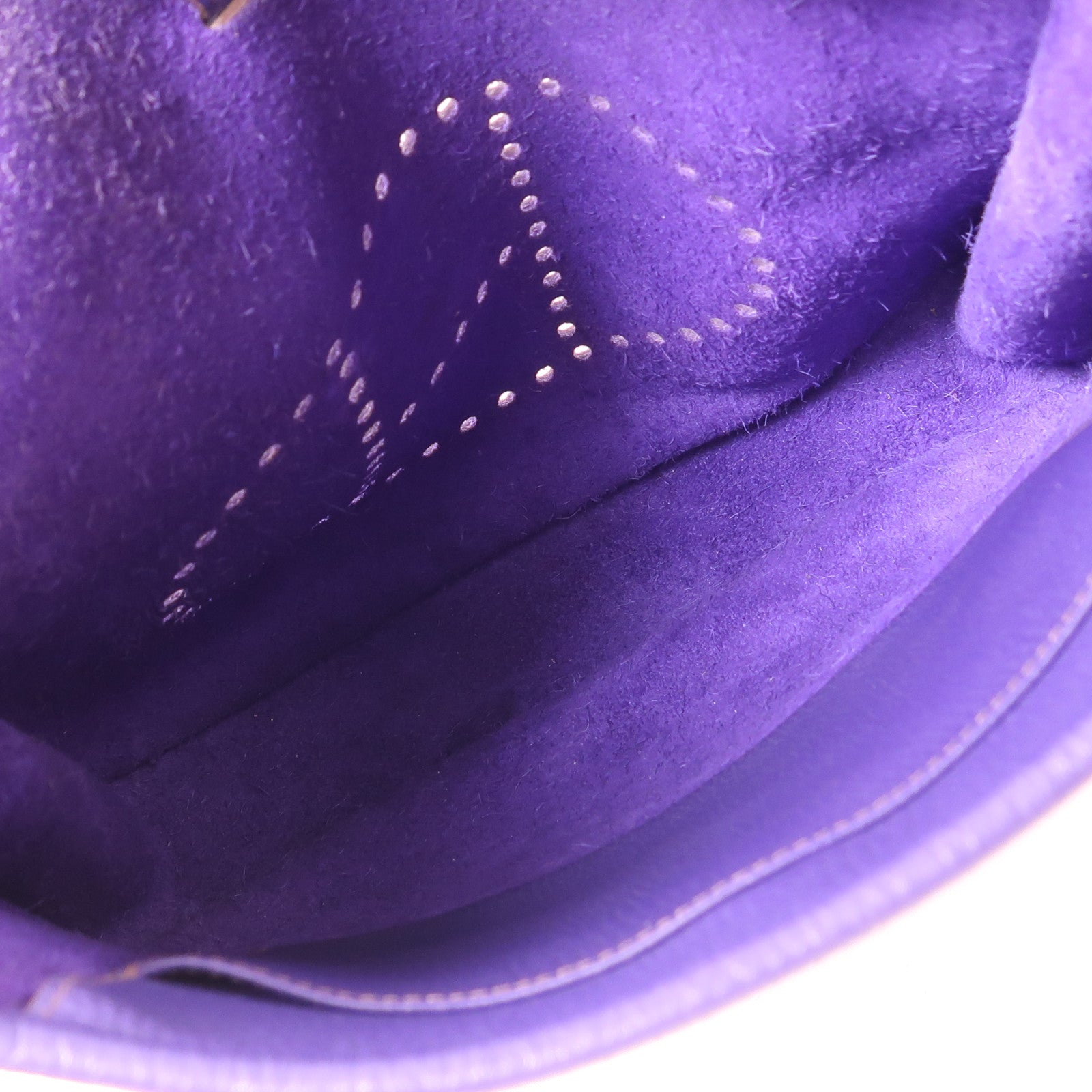 HERMES Clemence皮革Evelyne PM銀扣肩背袋Iris