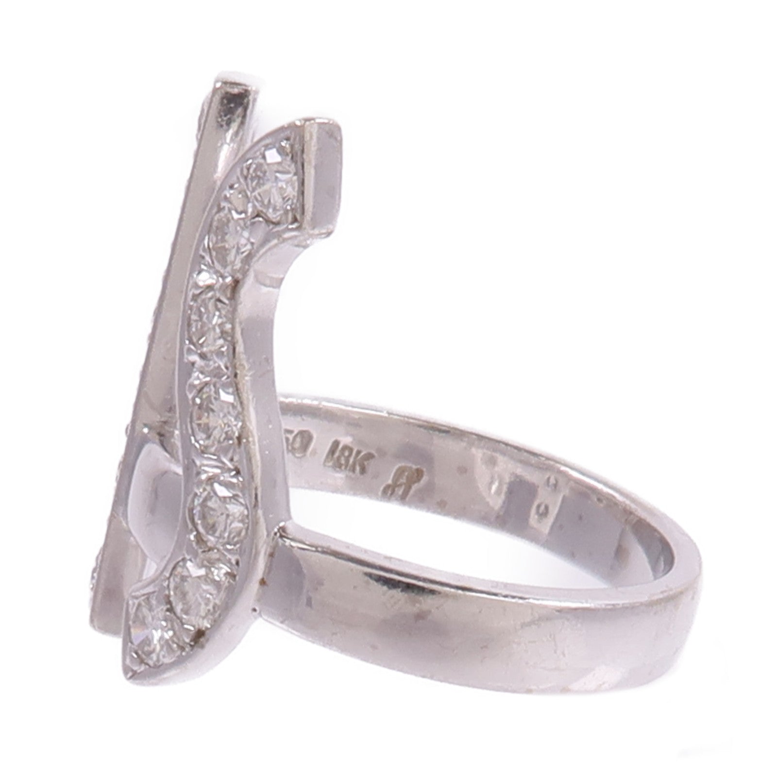 JEWELRY 18K白金Diamond Ring鑽石戒指