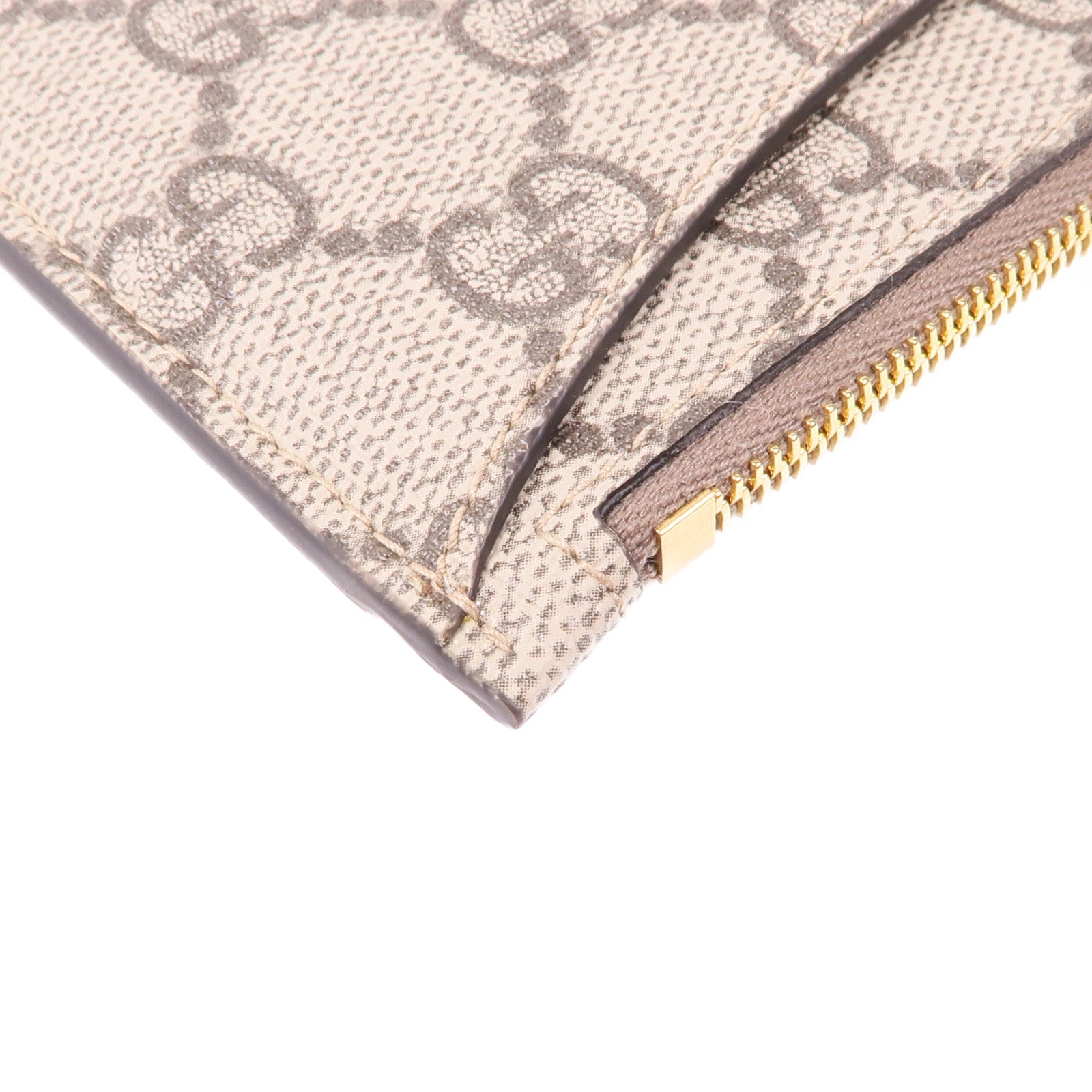 GUCCI 塗層帆布Gucci x Balenciaga Card Case金扣卡片套