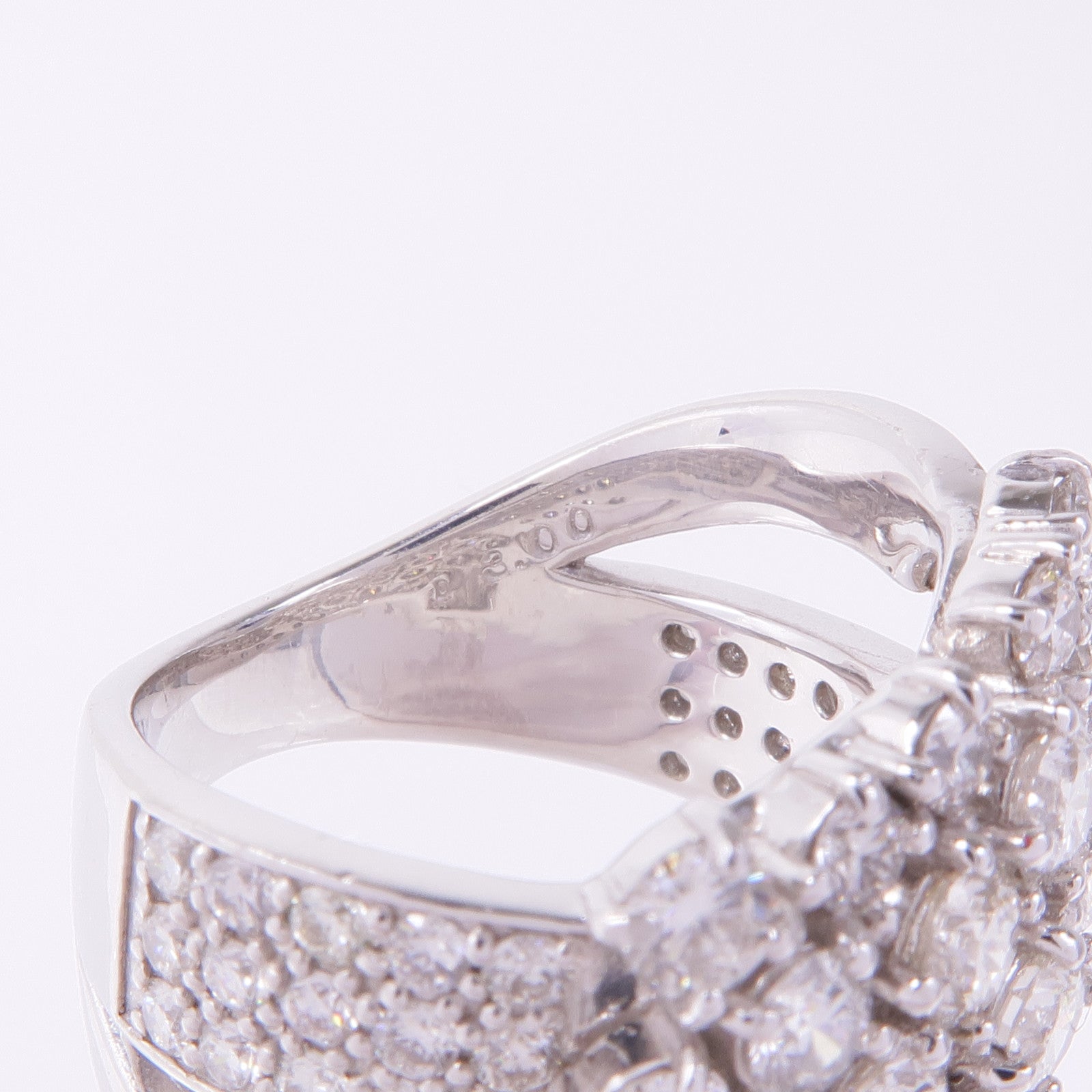 JEWELRY 【激減優惠】PT900鉑金Diamond Ring鑽石戒指US#6