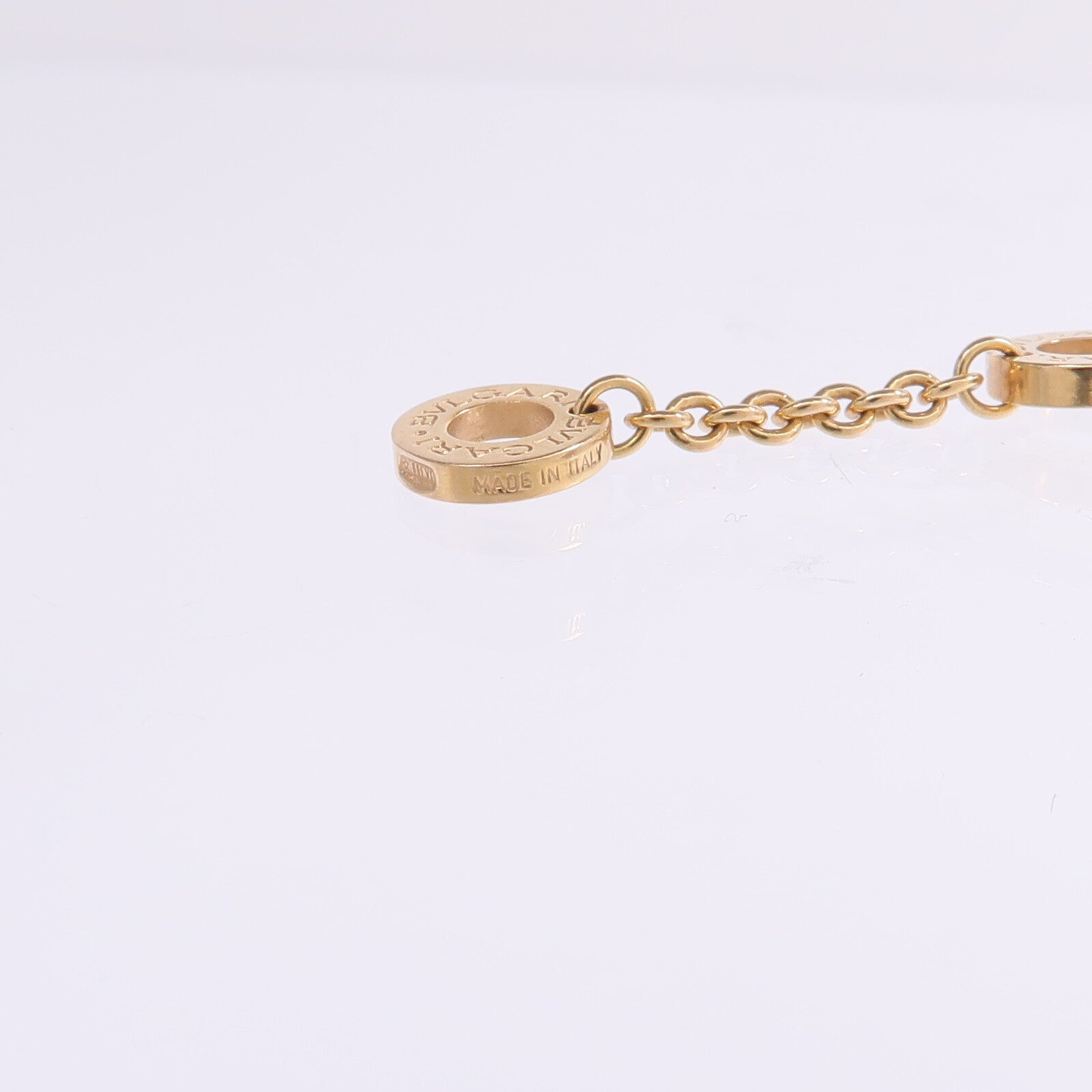 BVLGARI 18K玫瑰金/陶瓷B.zero 1 Bracelet手鏈