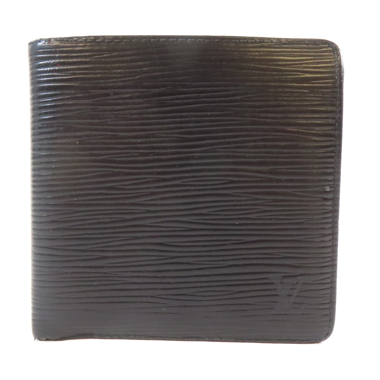 LOUIS VUITTON 【激減優惠】Epi Bifold Wallet金扣折疊錢包黑色