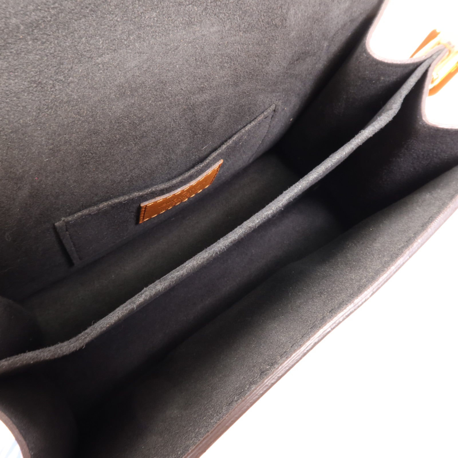 LOUIS VUITTON Monogram Reverse Mini Dauphine金扣肩背袋