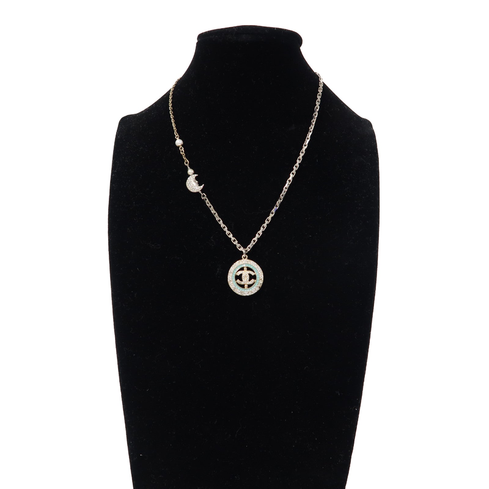 CHANEL 【激減優惠】金屬Necklace項鍊銀色