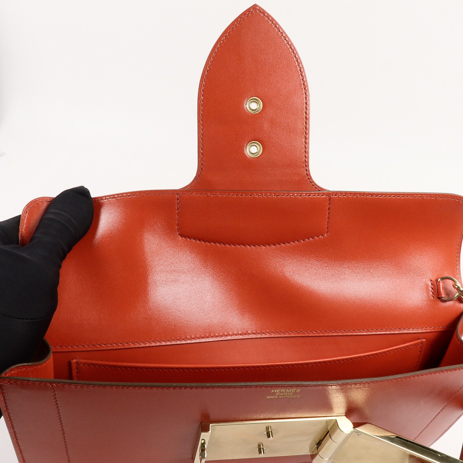 HERMES Tadelakt Goodlock Clutch手拿包