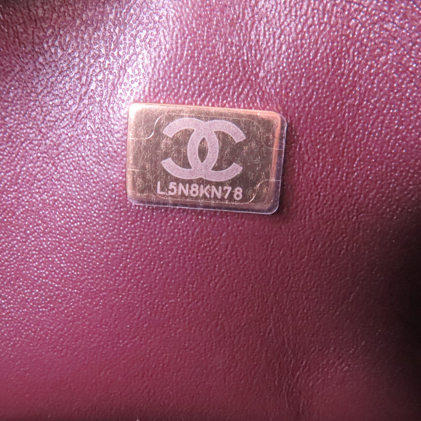 CHANEL 菱格羊皮皮革Classic 25金扣鏈帶肩背袋黑色