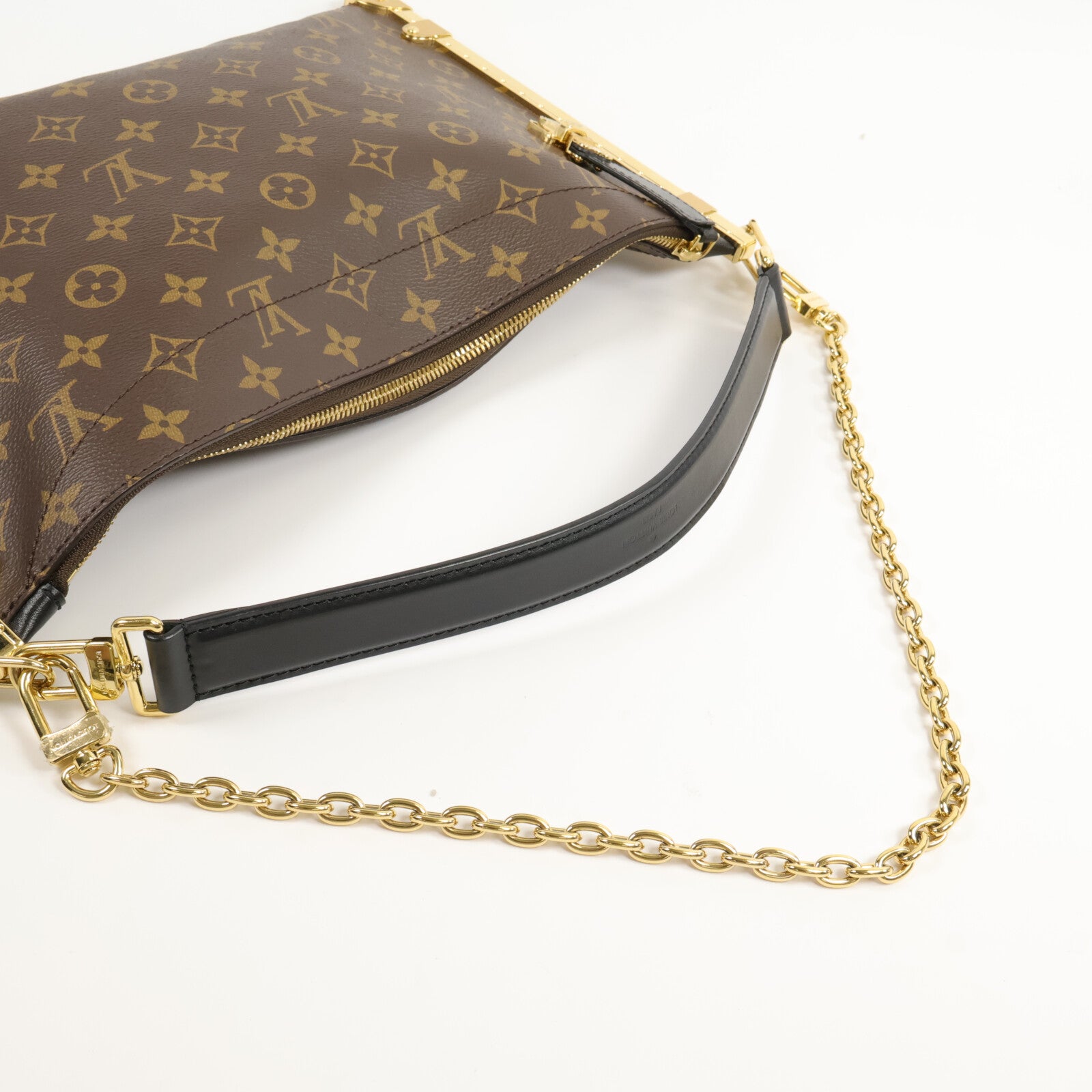LOUIS VUITTON Monogram Lucky Trunk鏈帶肩背袋