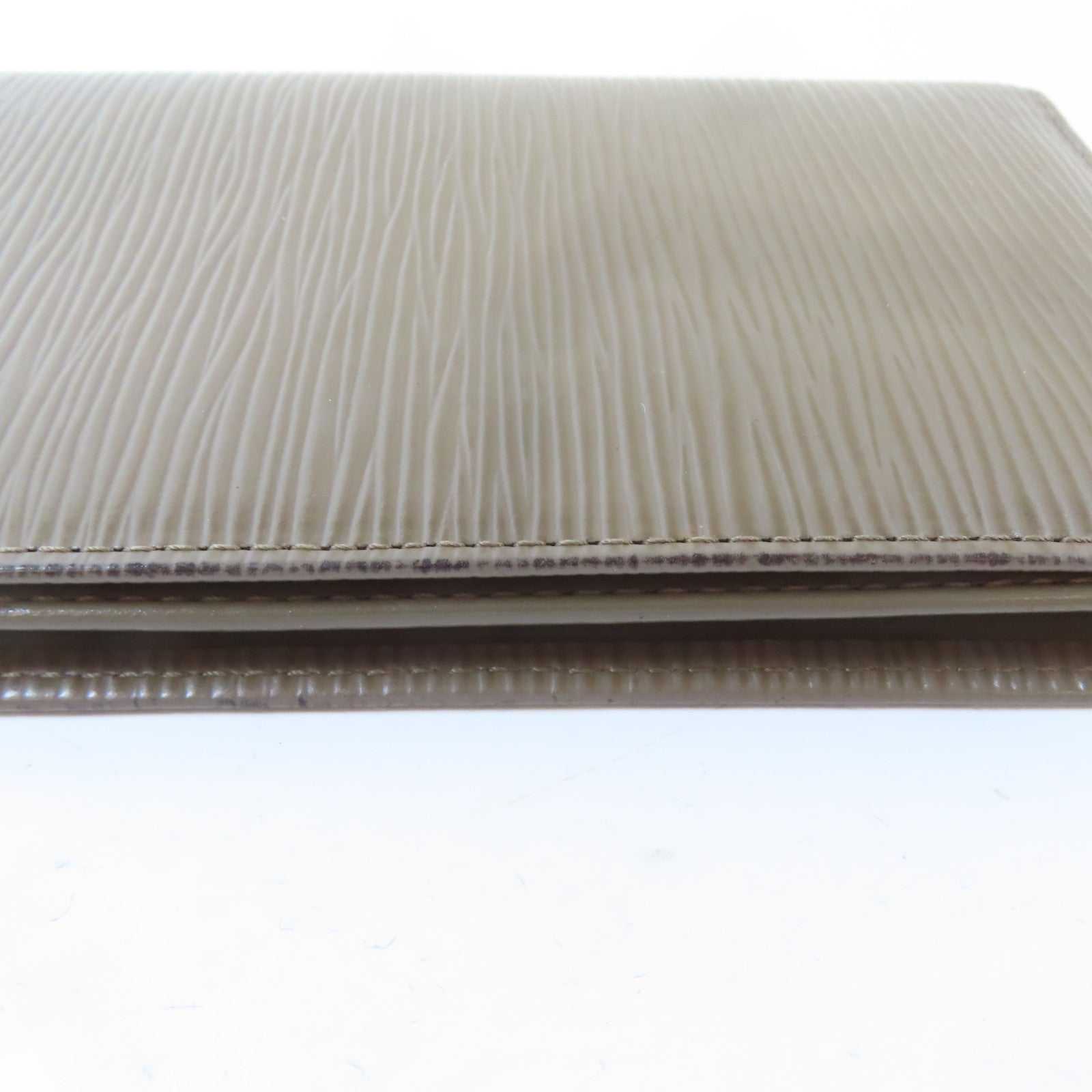 LOUIS VUITTON Epi Porte Cartes Credit "Poivre"長錢包啡色