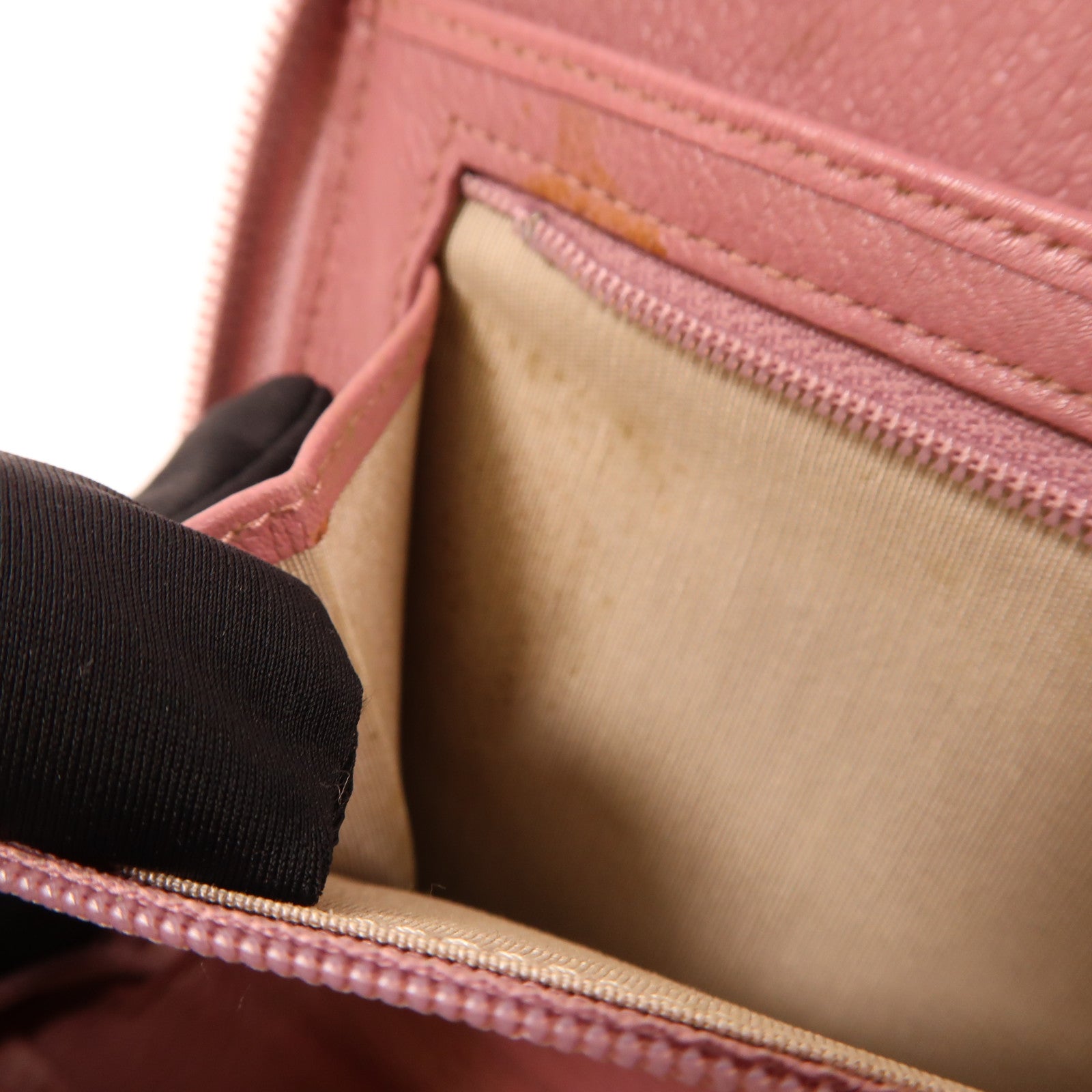 CHANEL 牛皮皮革Zipper Long Wallet長錢包