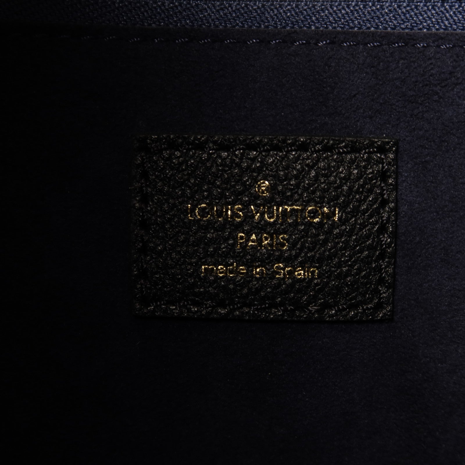LOUIS VUITTON Monogram Empreinte Neverfull MM金扣手挽袋