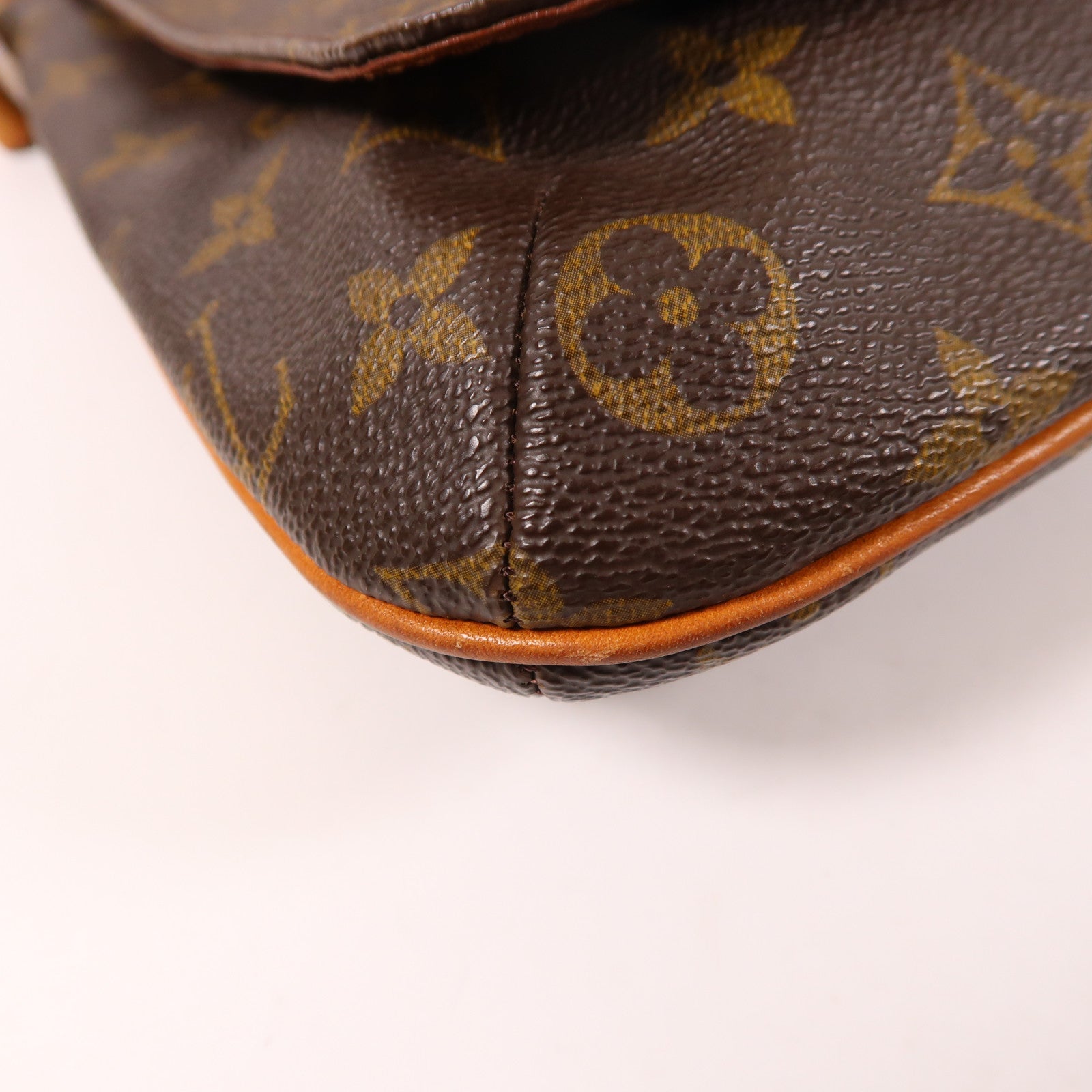 LOUIS VUITTON Monogram Musette Salsa金扣肩背袋棕色