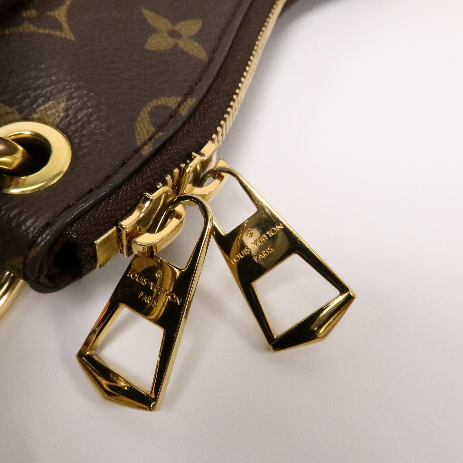 LOUIS VUITTON Monogram Odeon PM金扣肩背袋