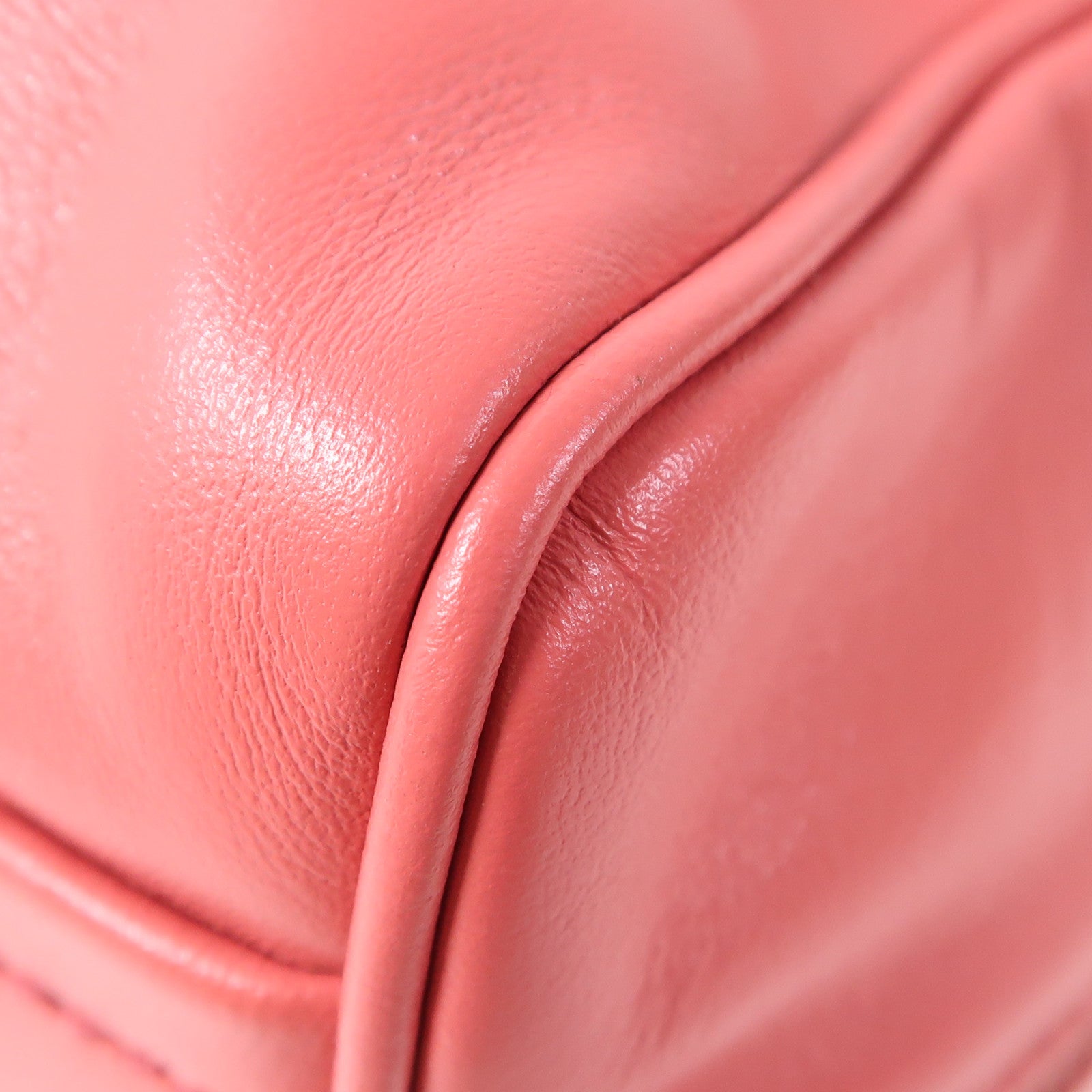 PRADA 牛皮皮革2 Way Shoulder銀扣手挽肩背兩用袋