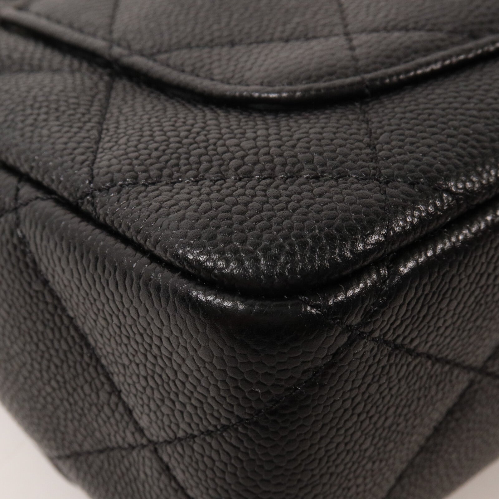 CHANEL 牛皮皮革Chain Shoulder鏈帶肩背袋