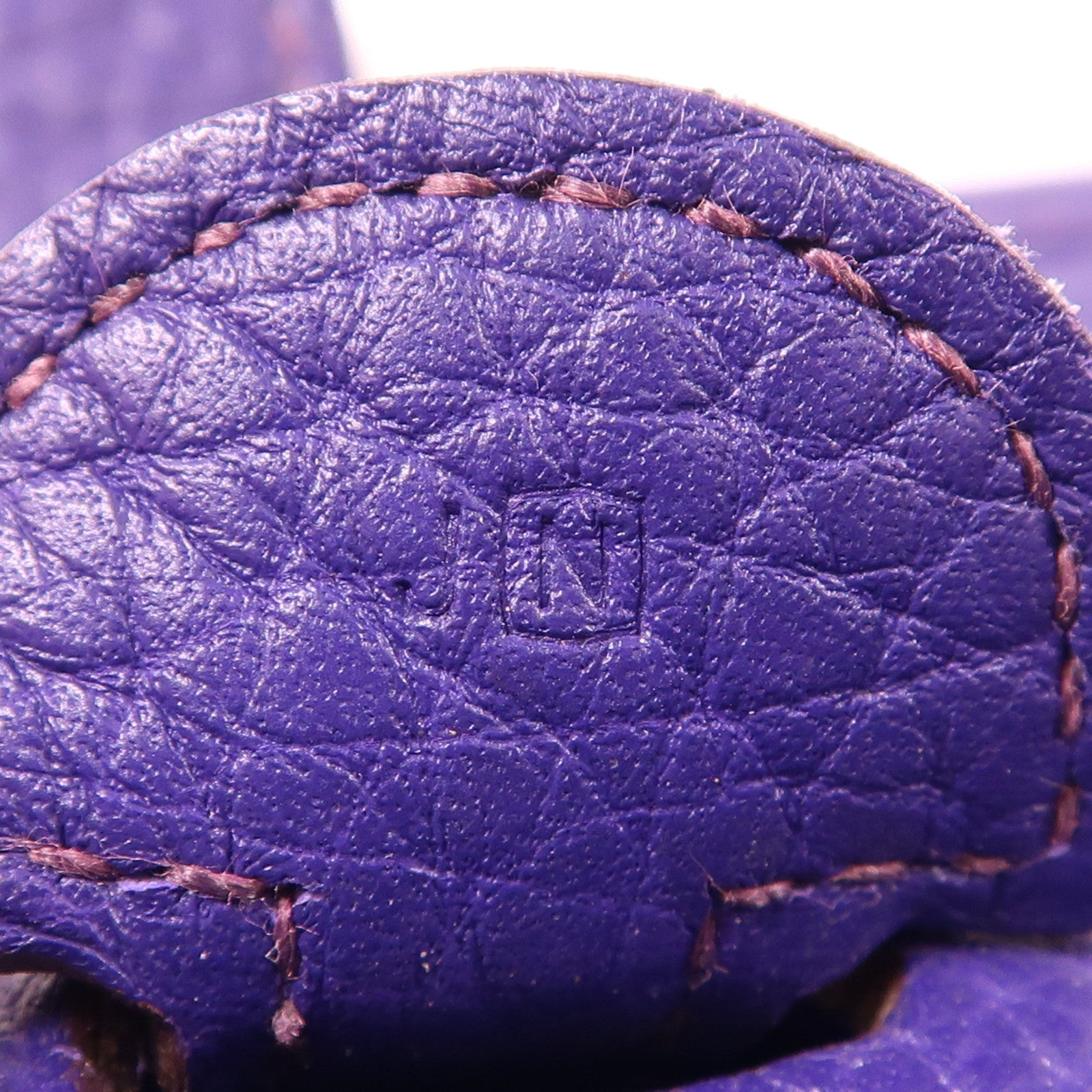 HERMES Clemence皮革Evelyne PM銀扣肩背袋Iris