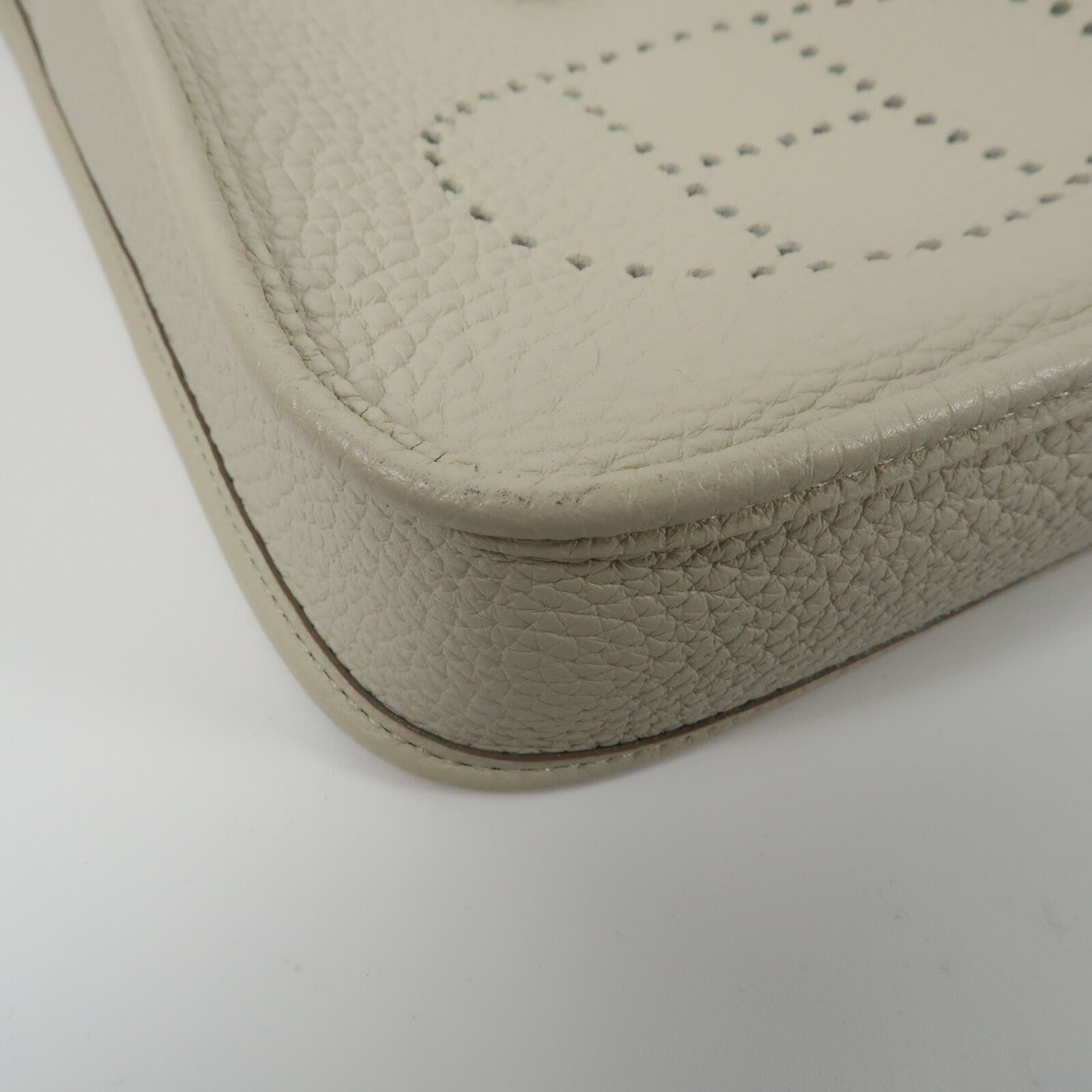 HERMES Clemence皮革Evelyne TPM肩背袋Beton