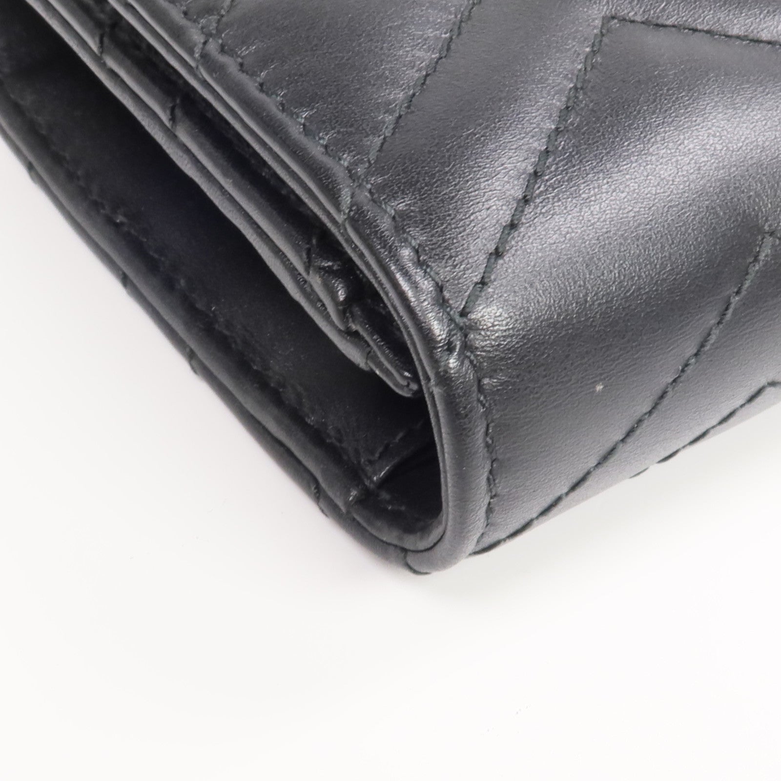 GUCCI 牛皮皮革GG Marmont Long Wallet金扣長錢包