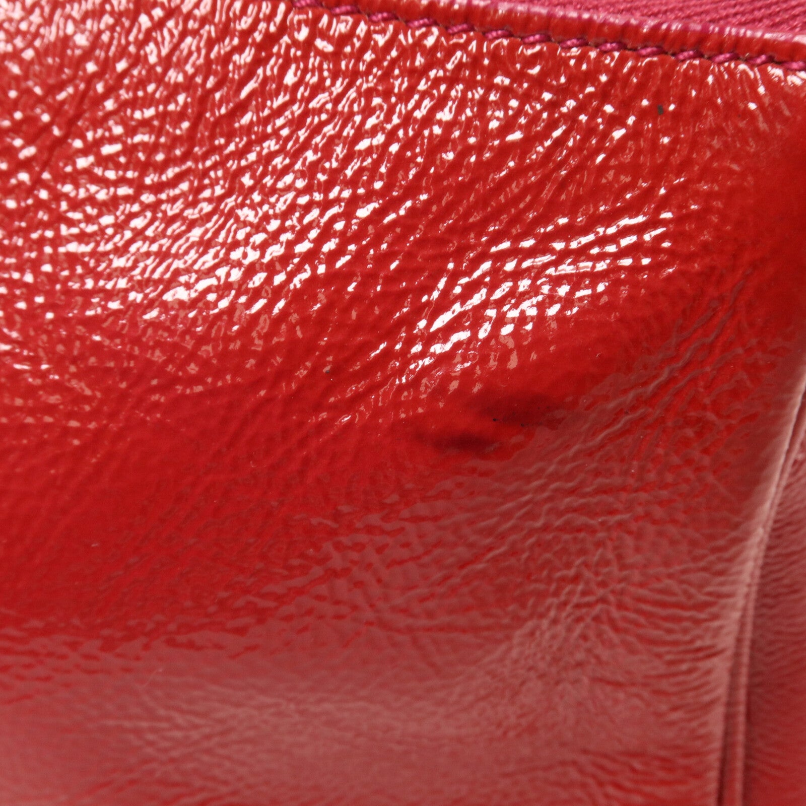 YVES SAINT LAURENT 漆皮皮革Shoulder Bag肩背袋