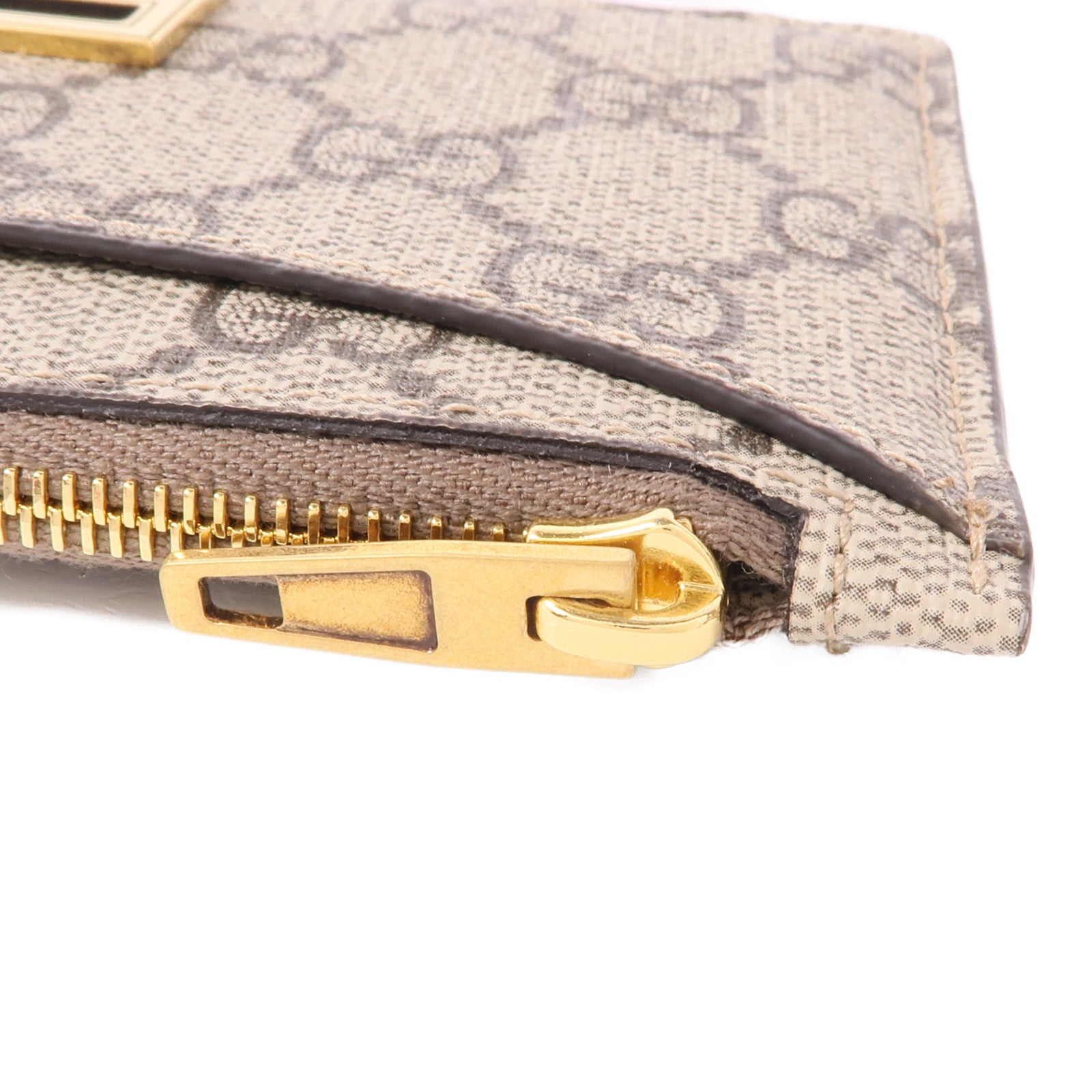 GUCCI 【激減優惠】塗層帆布Gucci x Balenciaga Card Case金扣卡片套