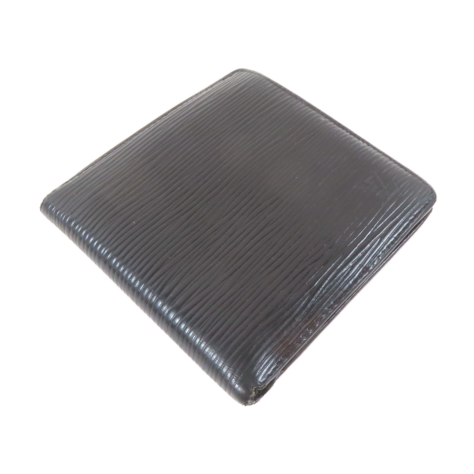 LOUIS VUITTON 【激減優惠】Epi Bifold Wallet金扣折疊錢包黑色