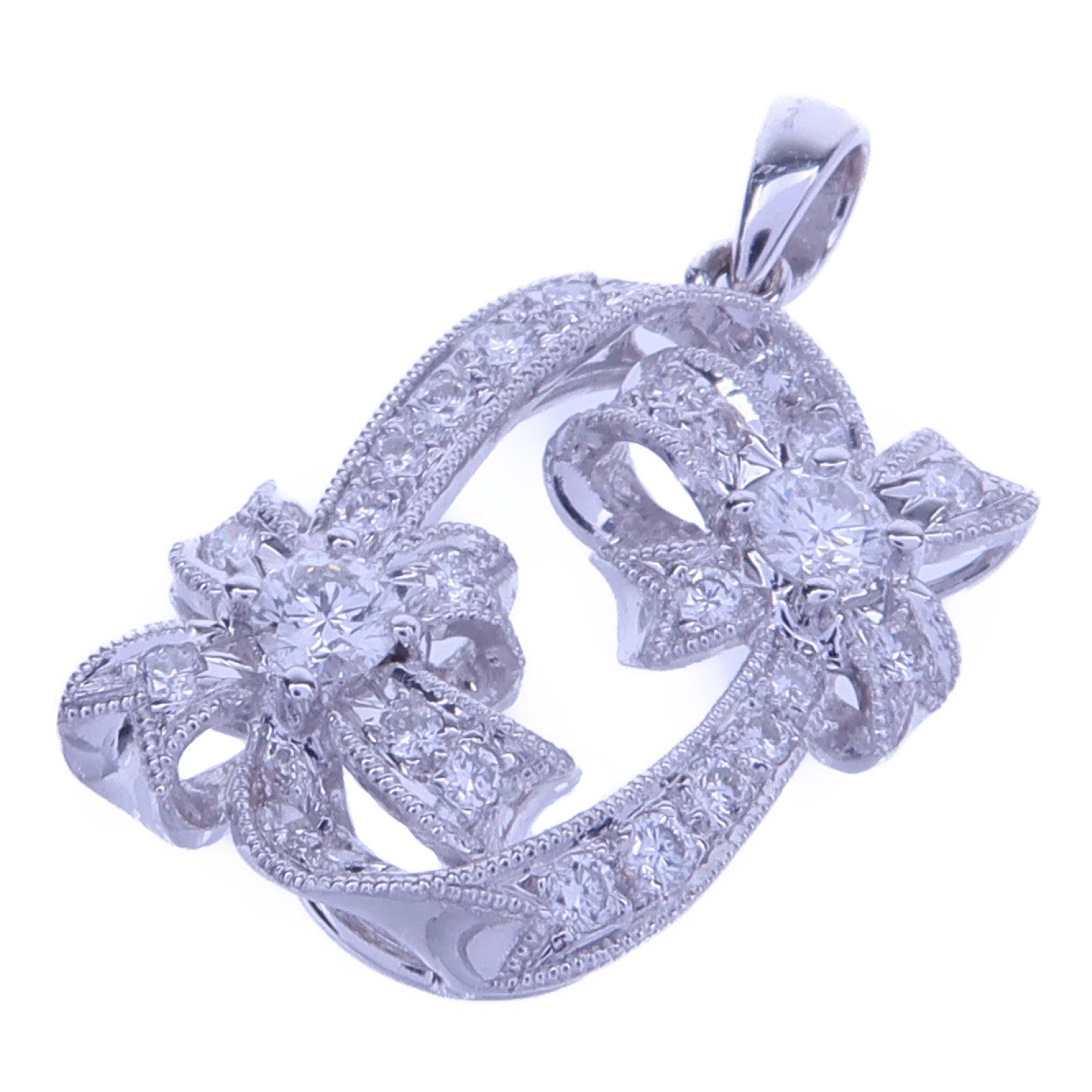 JEWELRY 18K白金/鑽石Diamond Top吊墜