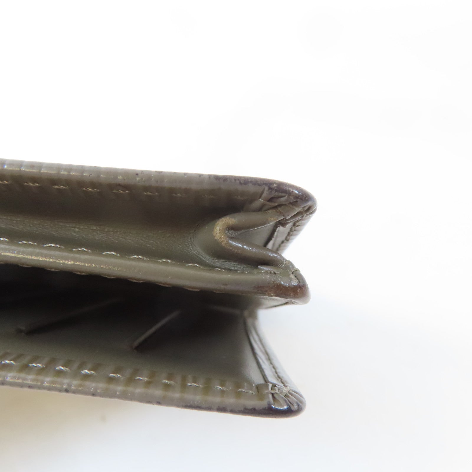 LOUIS VUITTON Epi Porte Cartes Credit "Poivre"長錢包啡色