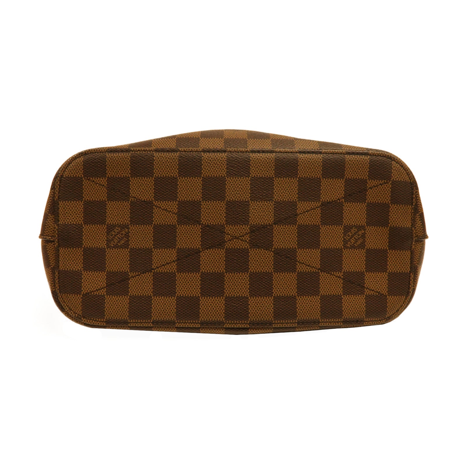 LOUIS VUITTON Damier Siena MM金扣手挽肩背兩用袋啡色