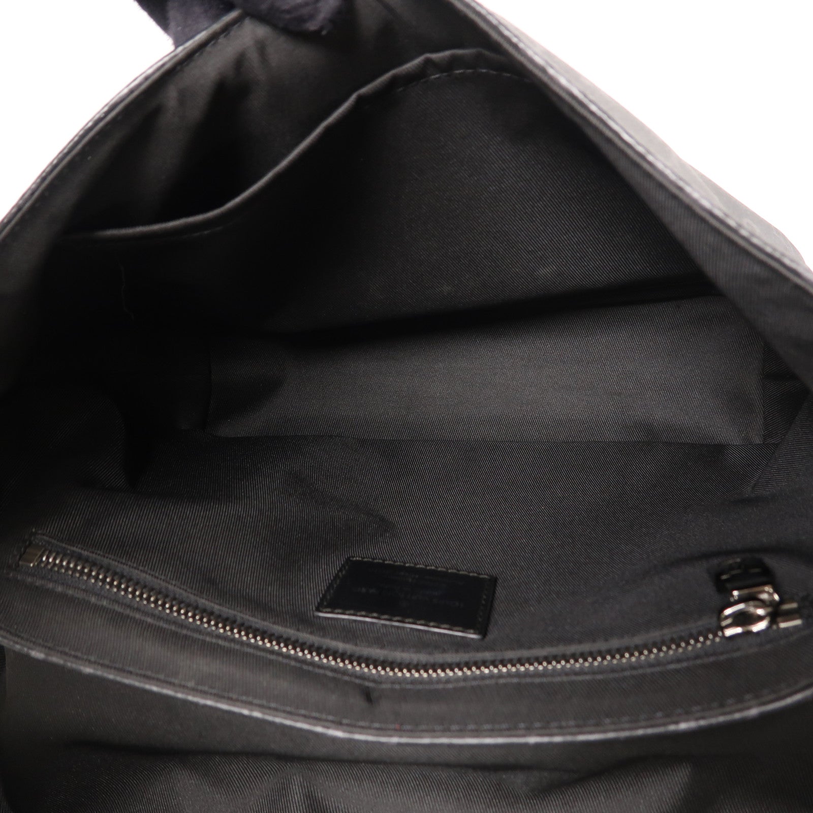 LOUIS VUITTON Monogram Eclipse Messenger PM Voyager銀扣肩背袋