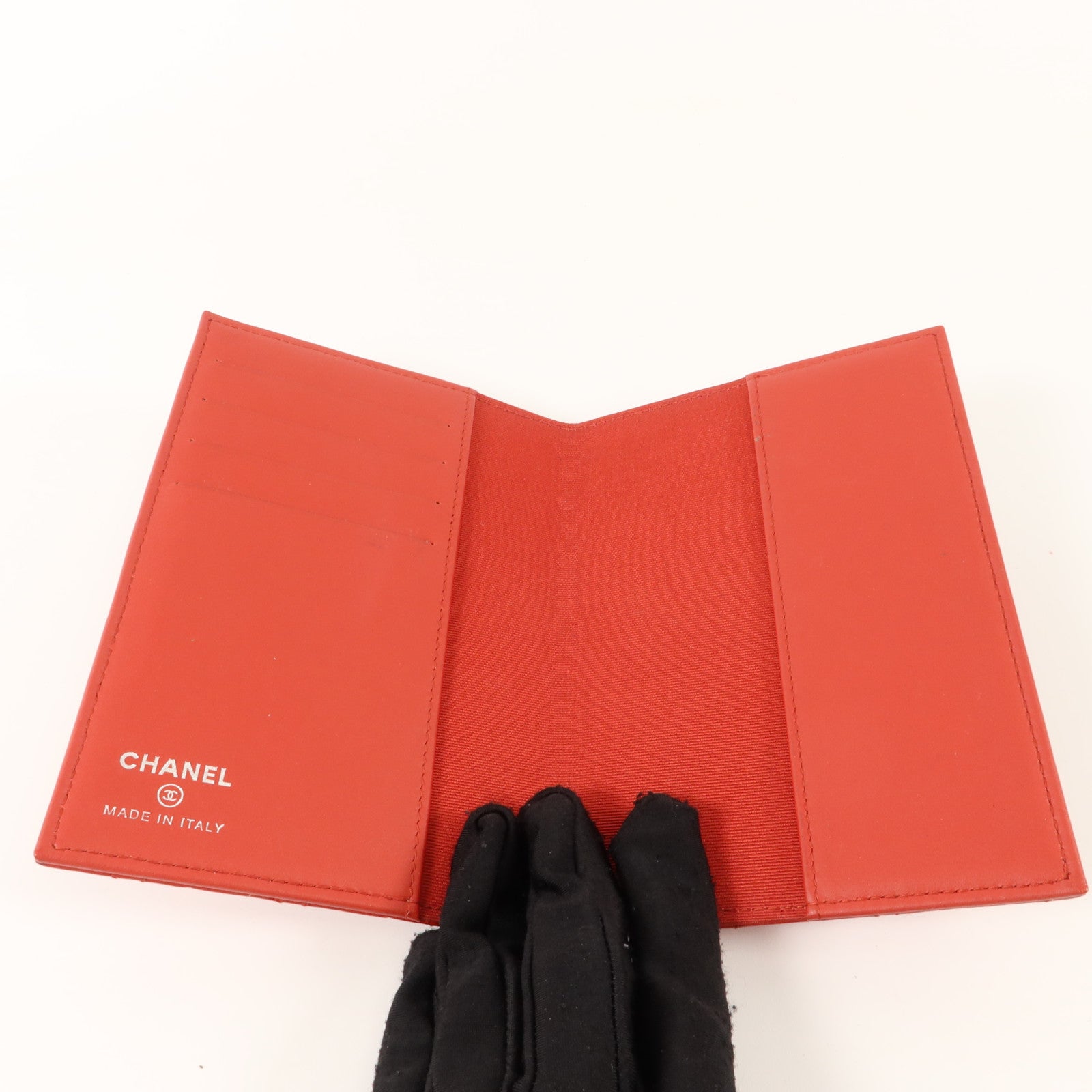 CHANEL 牛皮皮革Passport Case護照套