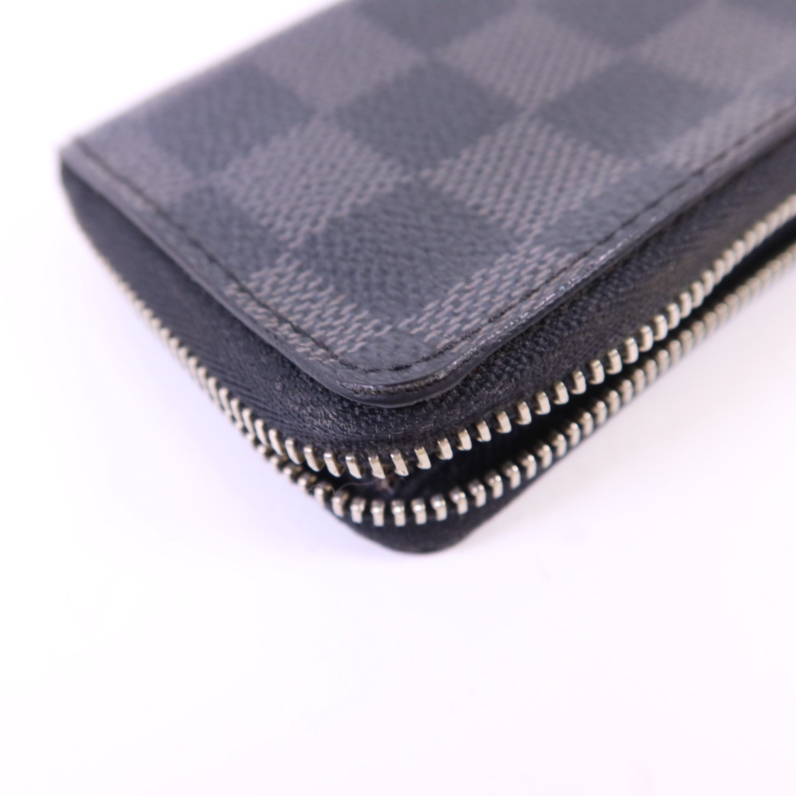 LOUIS VUITTON Damier Graphite Card Case銀扣卡片套