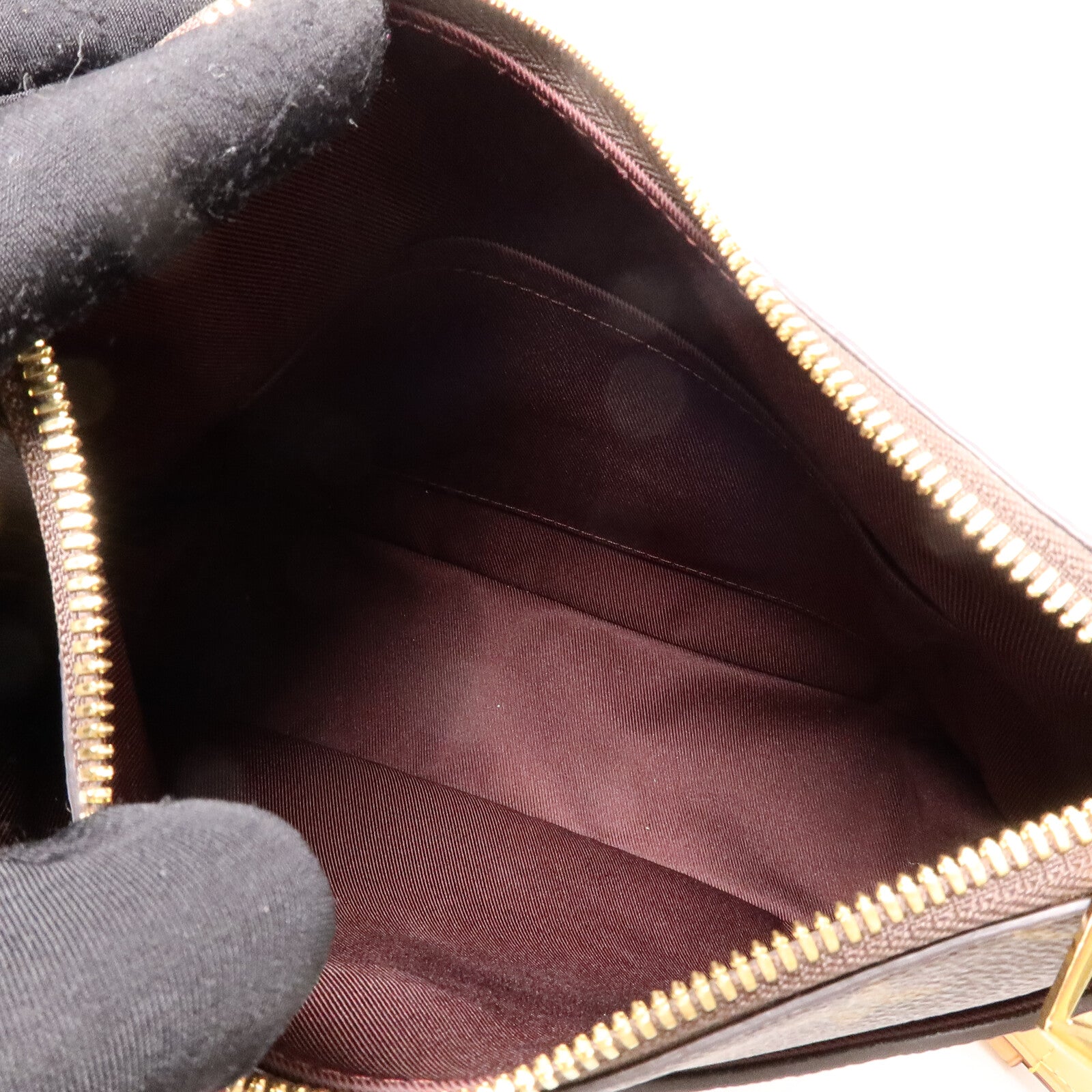 LOUIS VUITTON Monogram Odeon PM金扣肩背袋