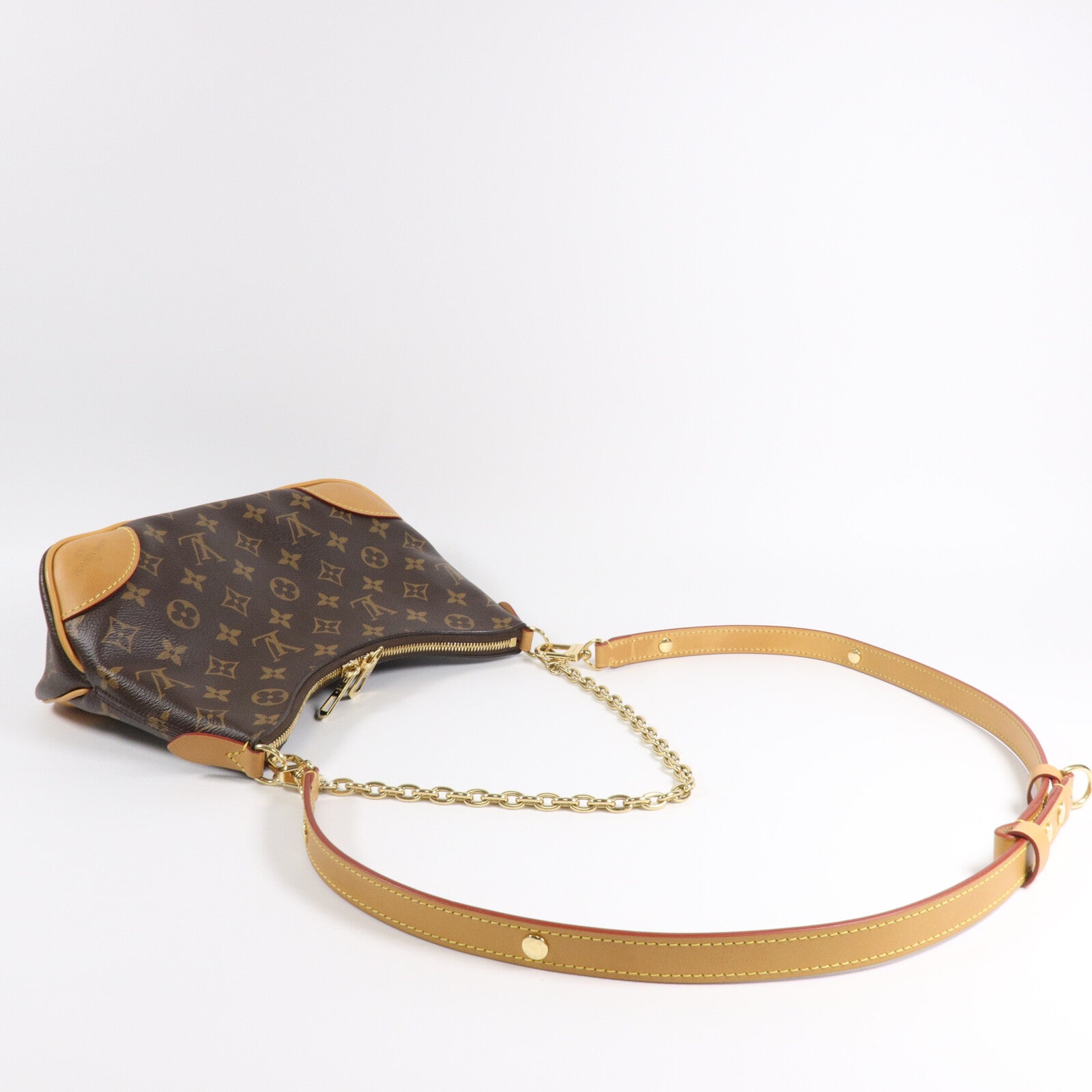 LOUIS VUITTON Monogram Boulogne PM手挽肩背兩用袋