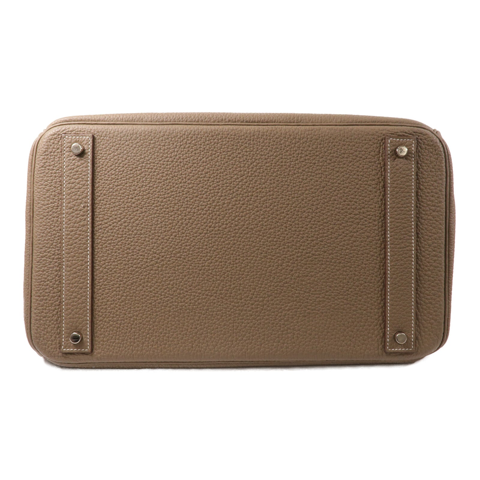 HERMES Togo皮革Haut A Courroies 40手挽袋Etoupe