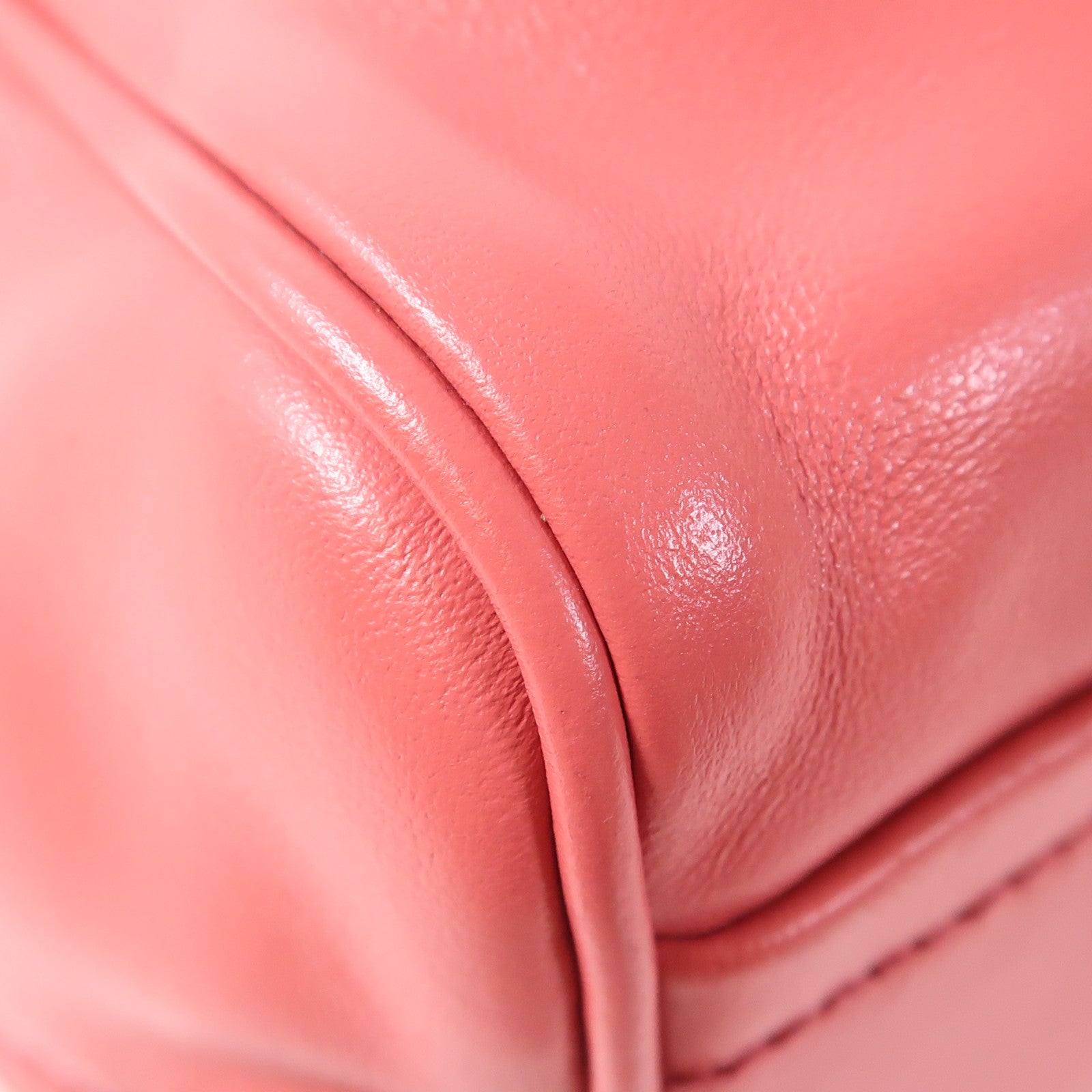 PRADA 牛皮皮革2 Way Shoulder銀扣手挽肩背兩用袋