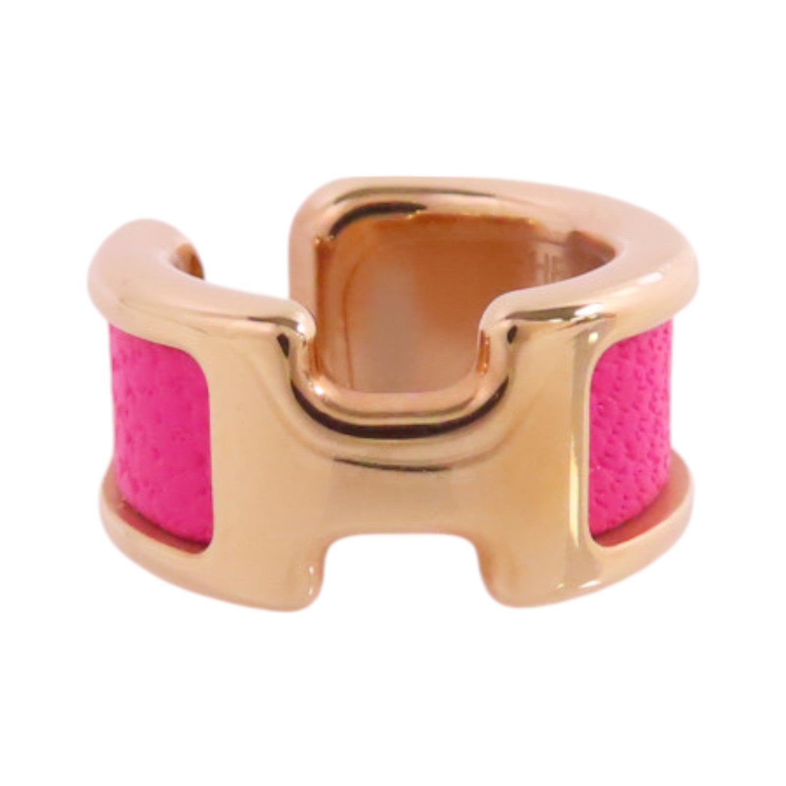HERMES 金屬/皮革Olympe Small Ear Cuffs耳夾