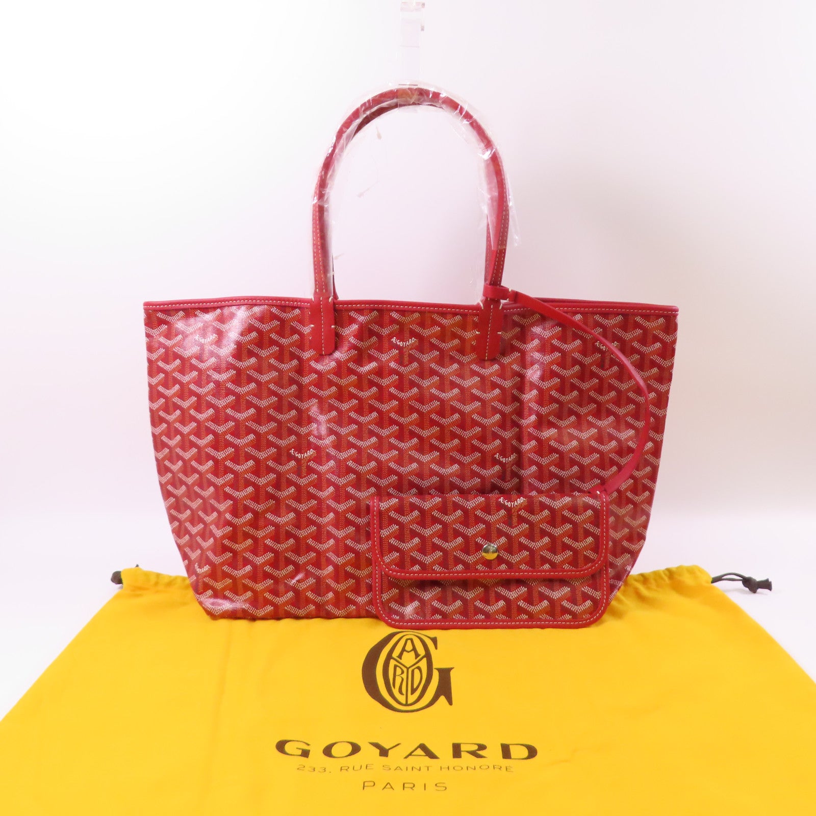 GOYARD 塗層帆布Saint Louis PM肩背袋/手挽袋