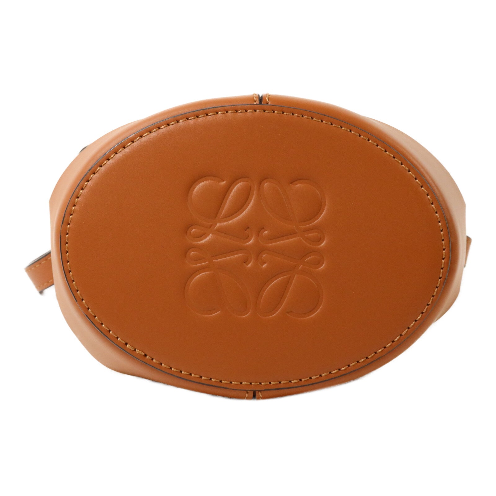 LOEWE 牛皮皮革/帆布Mini Balloon手挽肩背兩用袋