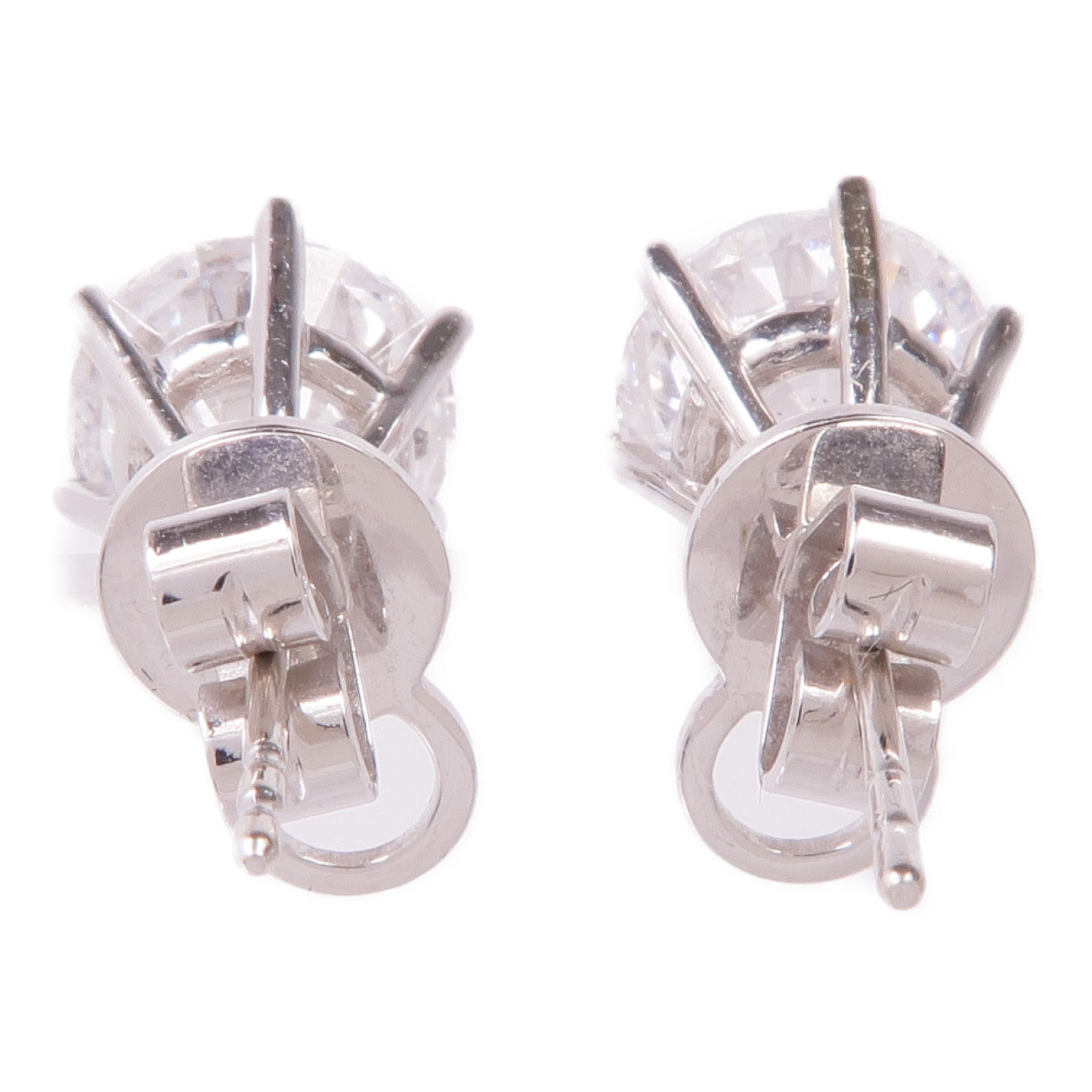 JEWELRY 18K白金Diamond Earrings鑽石耳環