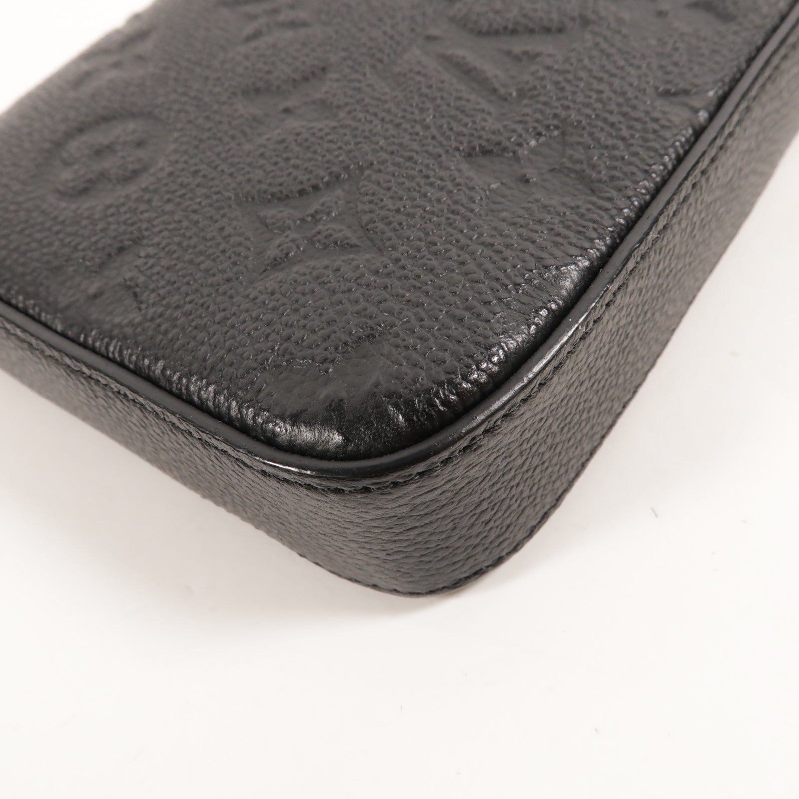 LOUIS VUITTON Monogram Empreinte Felicie Pochette 金扣鏈帶肩背袋