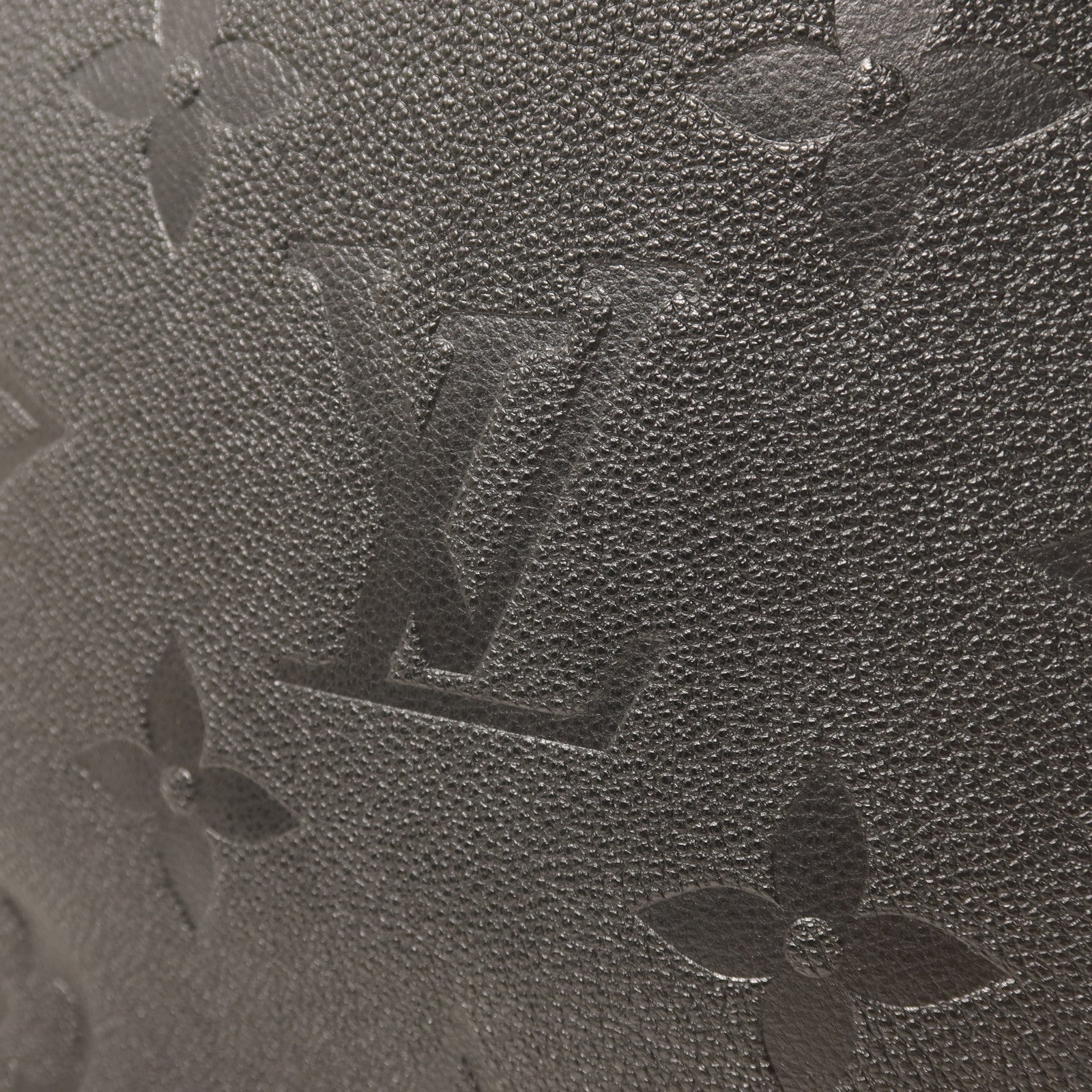 LOUIS VUITTON Monogram Empreinte Neverfull MM金扣手挽袋