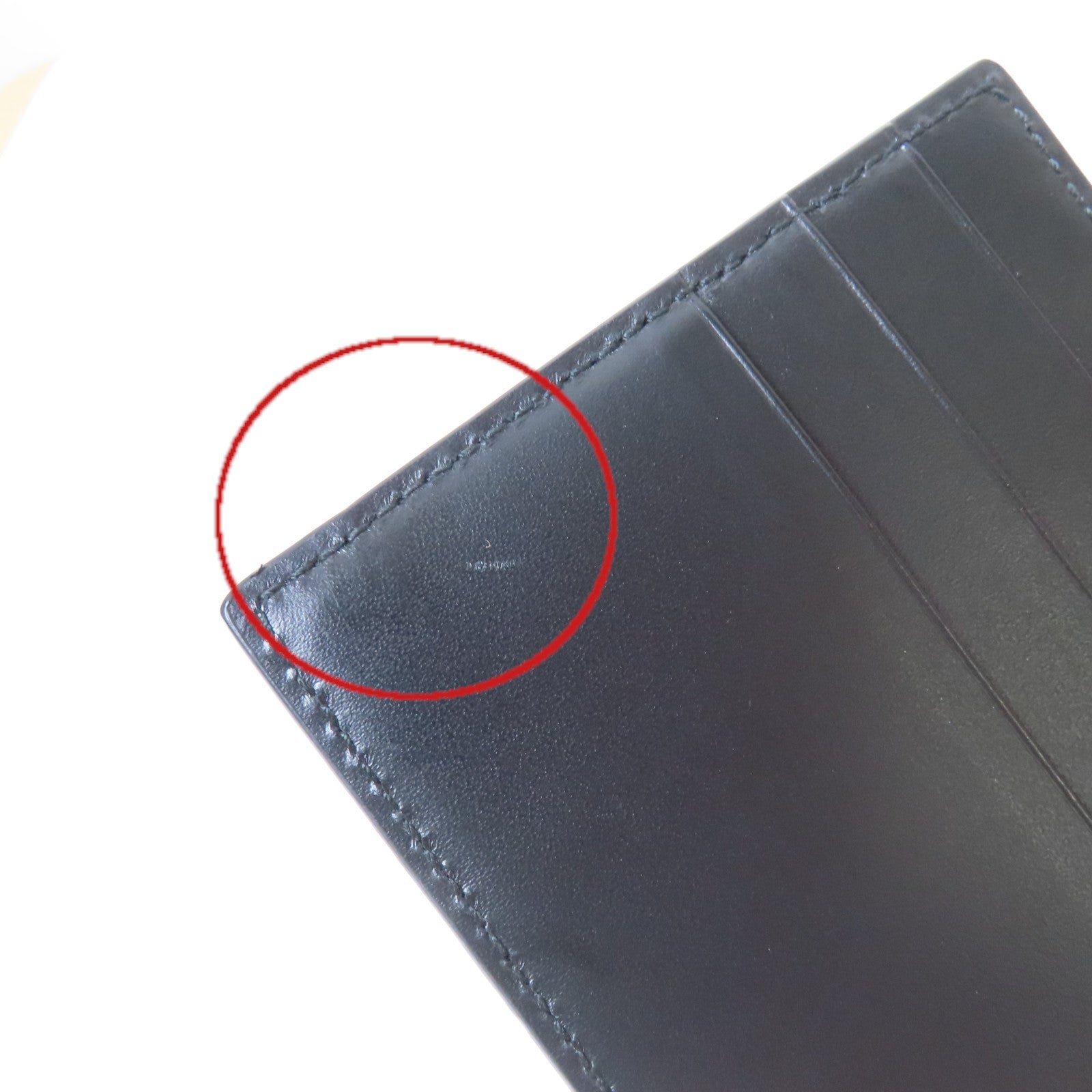 GUCCI 牛皮皮革Money Clip銀扣鈔票夾黑色
