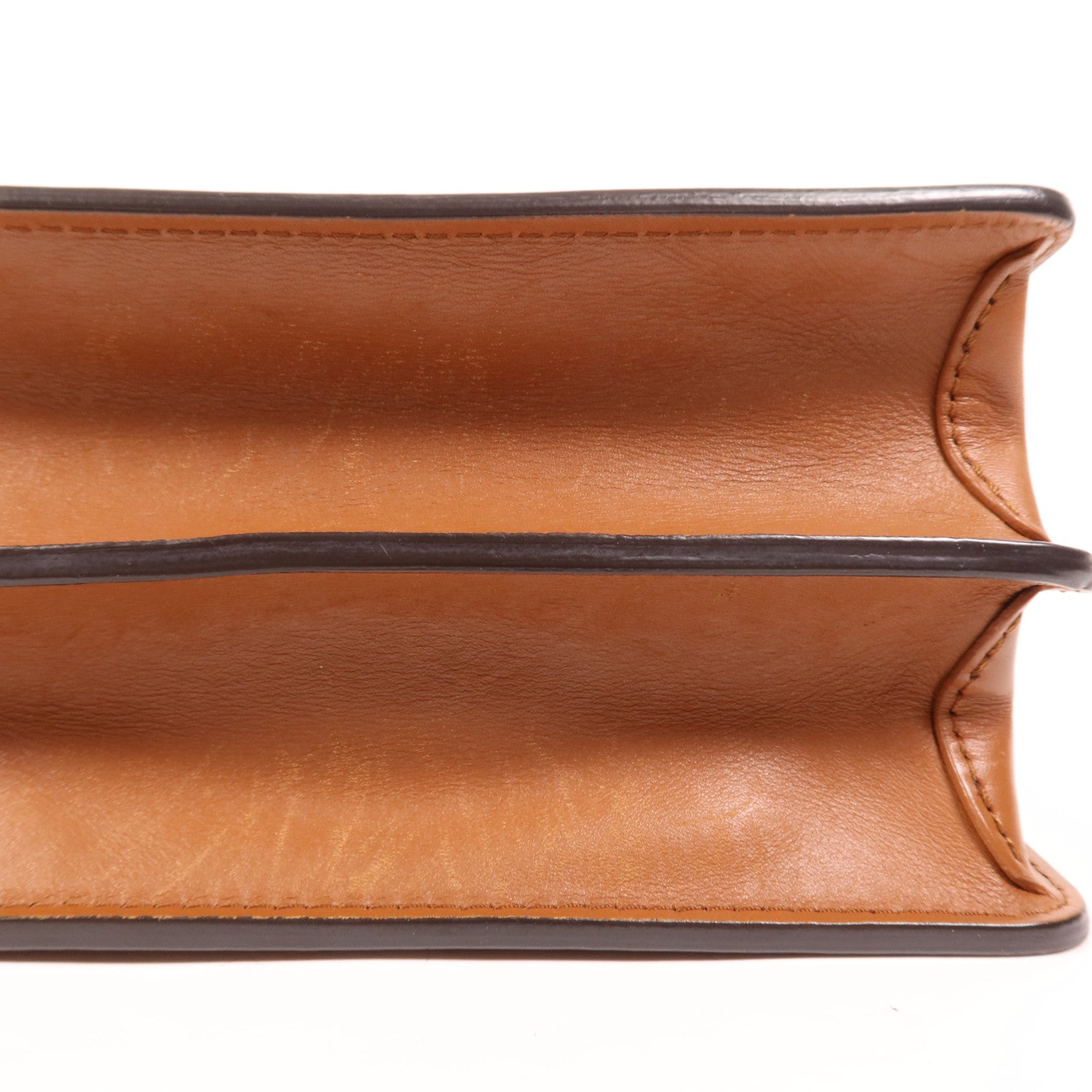 LOUIS VUITTON Monogram Reverse Mini Dauphine金扣肩背袋